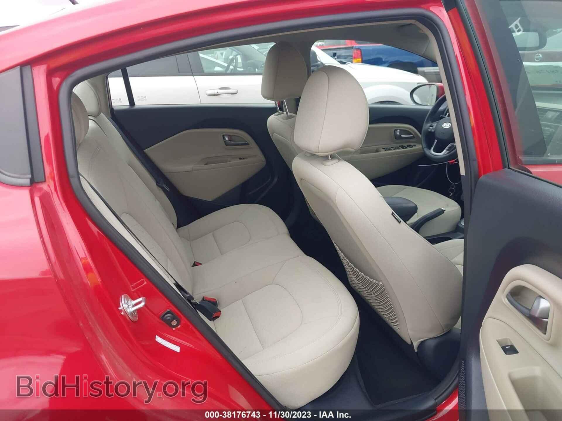 2013 KIA RIO - VIN: KNADN4A35D6116944 - Photo 8