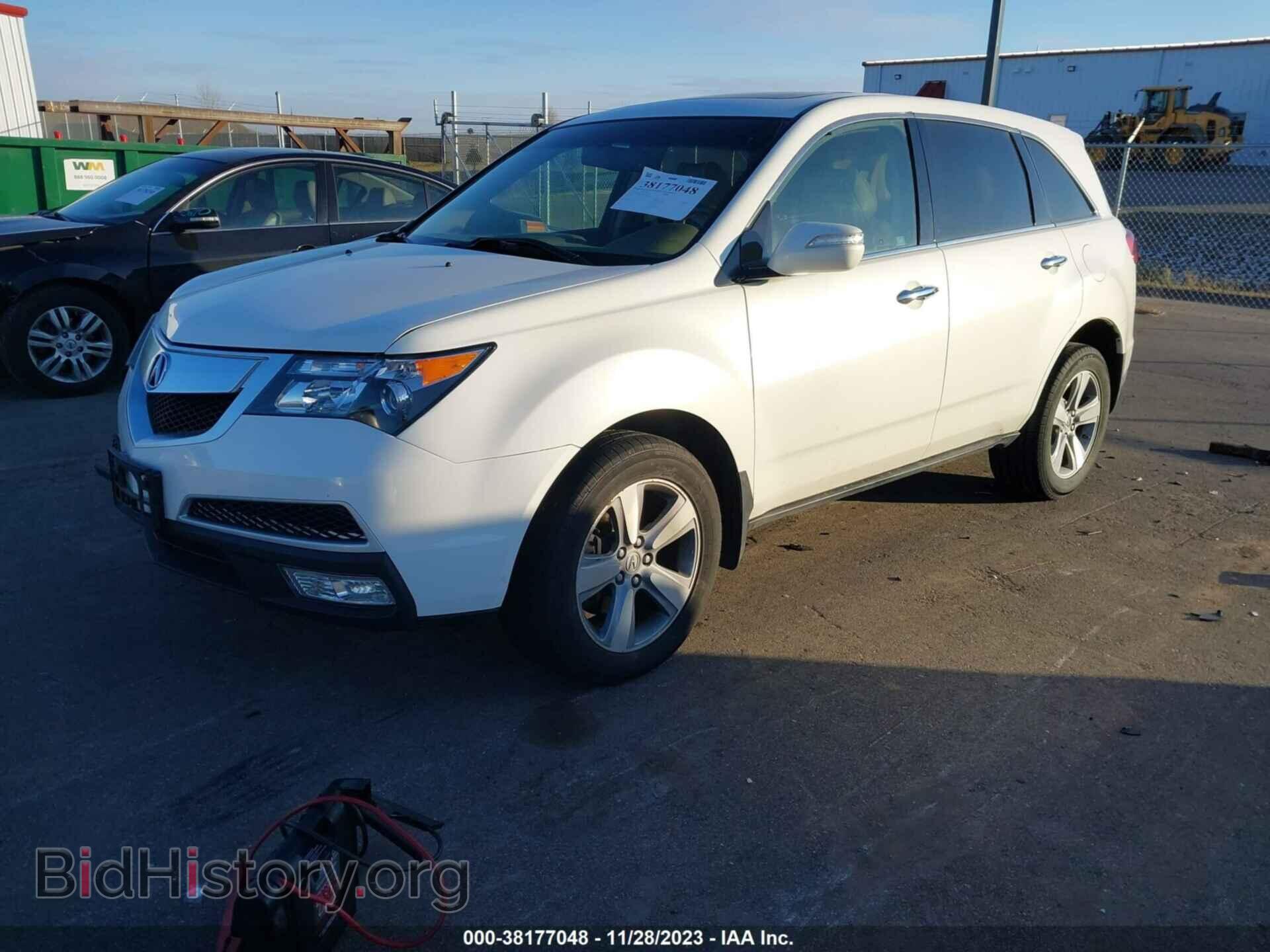 2012 ACURA MDX - VIN: 2HNYD2H20CH549121 - Фото 2