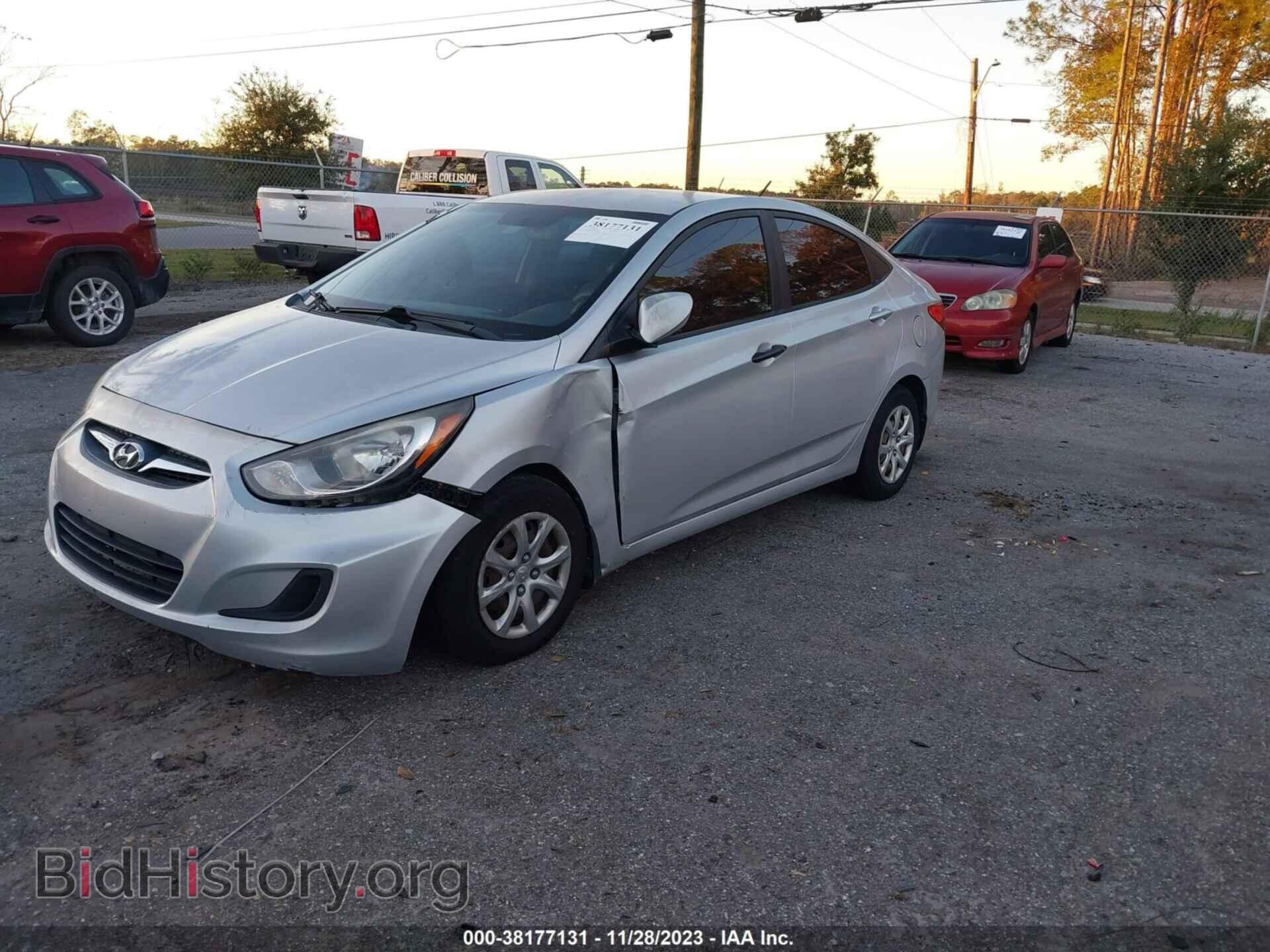 2013 HYUNDAI ACCENT - VIN: KMHCT4AE3DU305122 - Фото 2