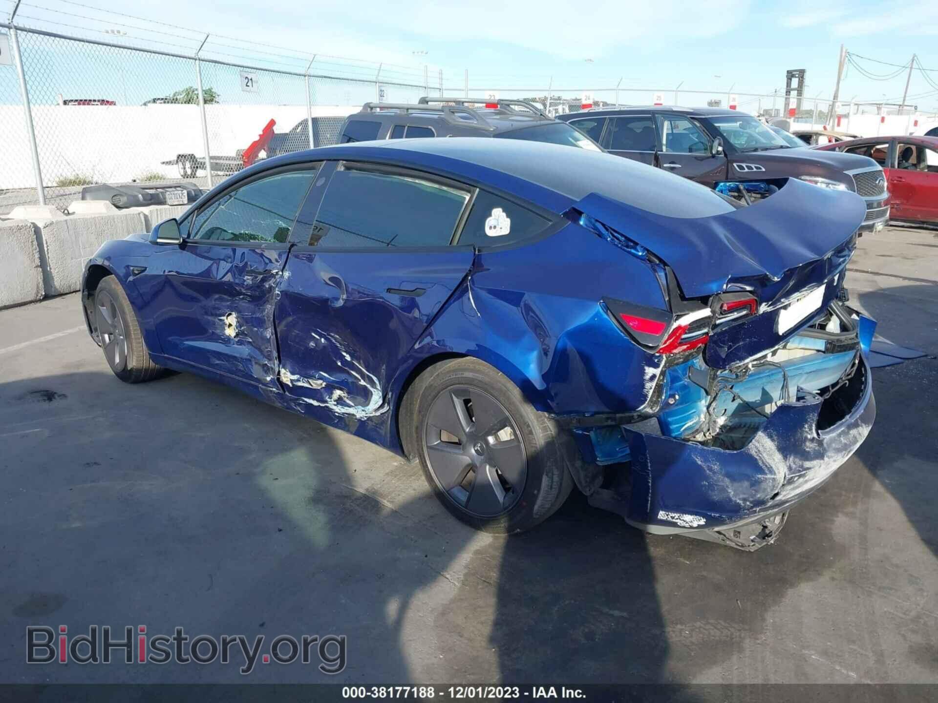 2022 TESLA MODEL 3 - VIN: 5YJ3E1EA6NF356290 - Photo 3