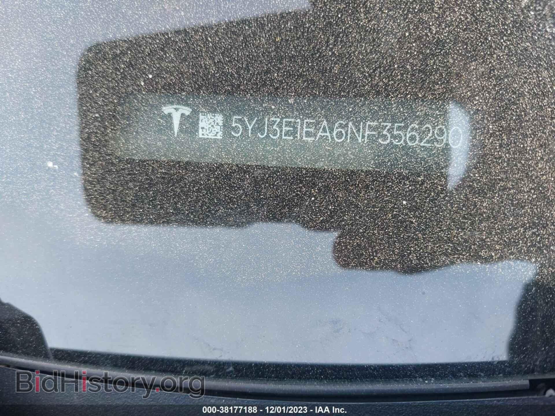 2022 TESLA MODEL 3 - VIN: 5YJ3E1EA6NF356290 - Photo 9