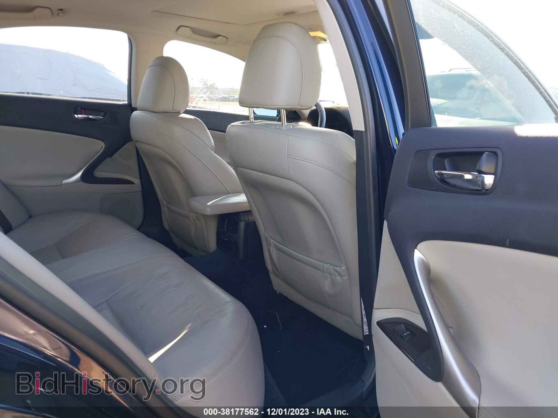 2008 LEXUS IS 250 - VIN: JTHBK262685079372 - Фото 8