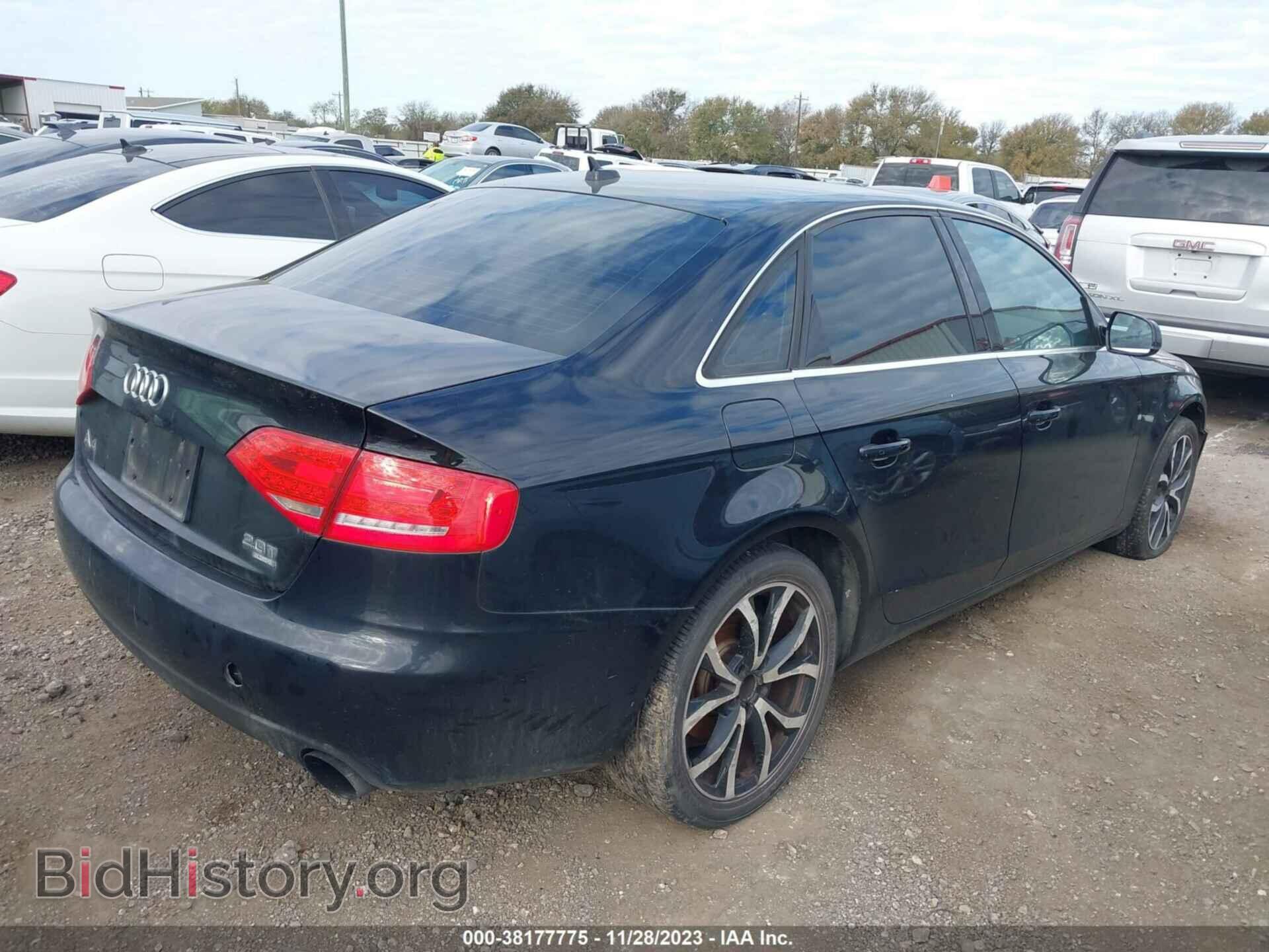 2012 AUDI A4 - VIN: WAUBFAFL5CA096475 - Фото 4