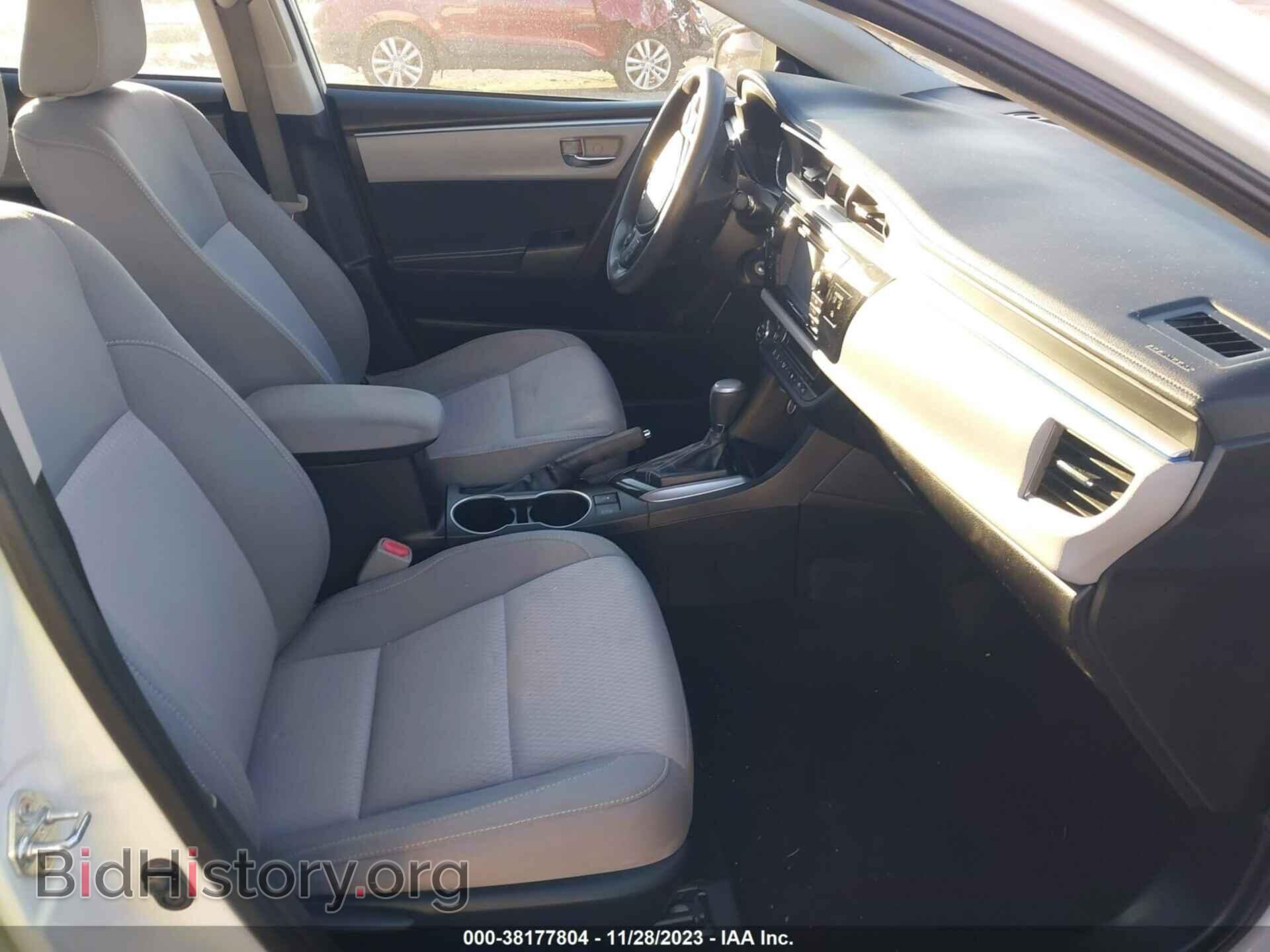 2014 TOYOTA COROLLA - VIN: 5YFBPRHE0EP116868 - Фото 5