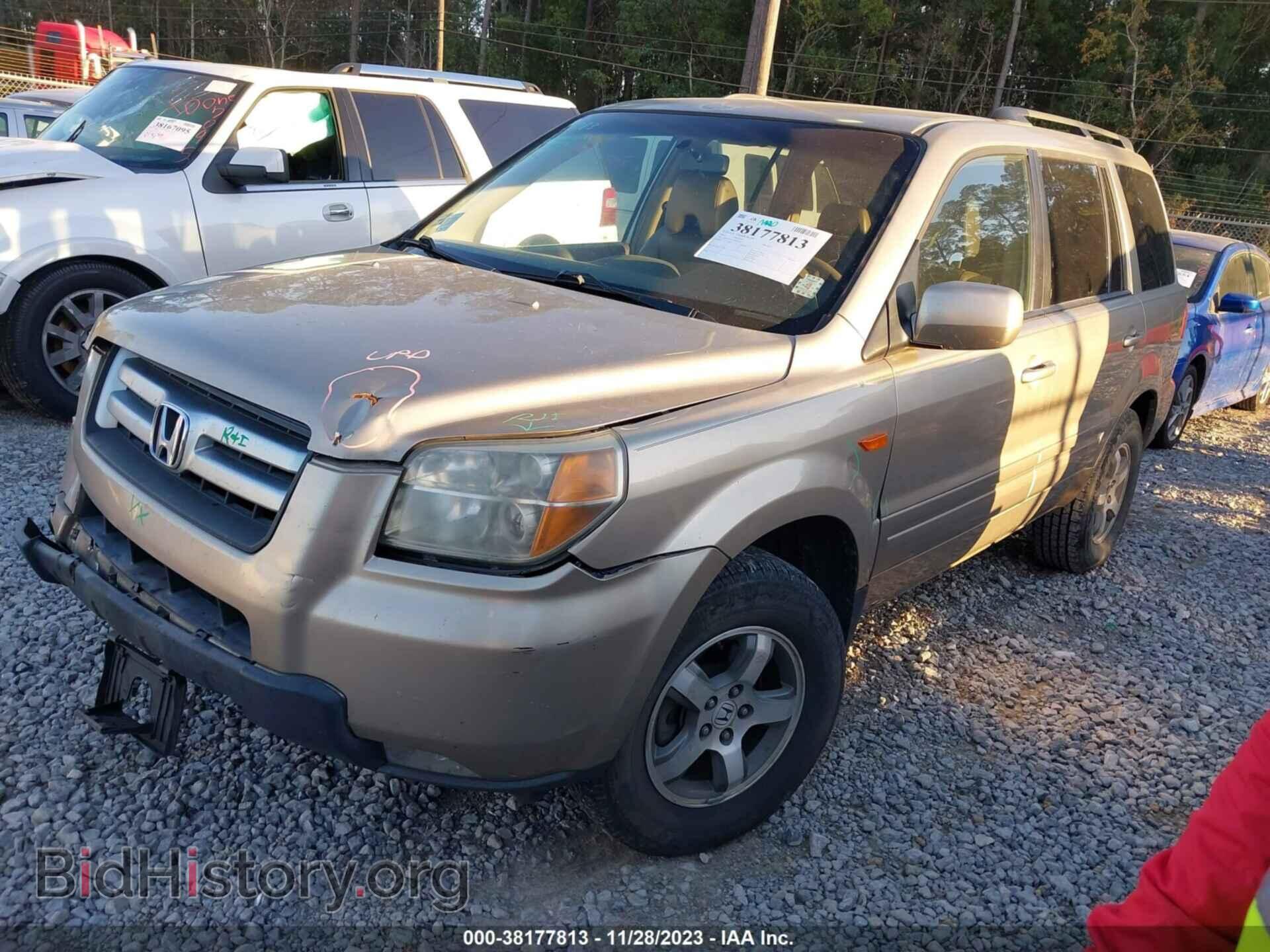 2007 HONDA PILOT - VIN: 5FNYF28777B005562 - Фото 2