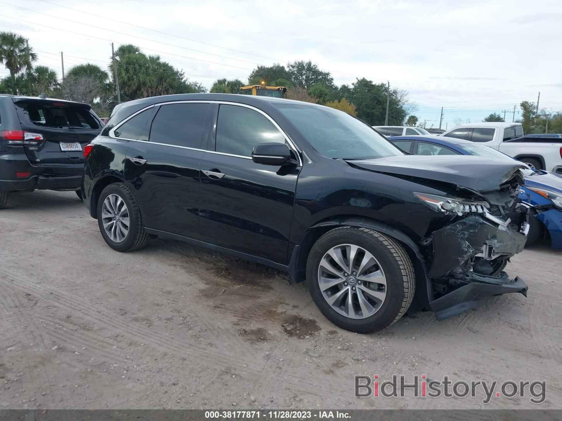 Фотография 5FRYD3H47EB018485 - ACURA MDX 2014