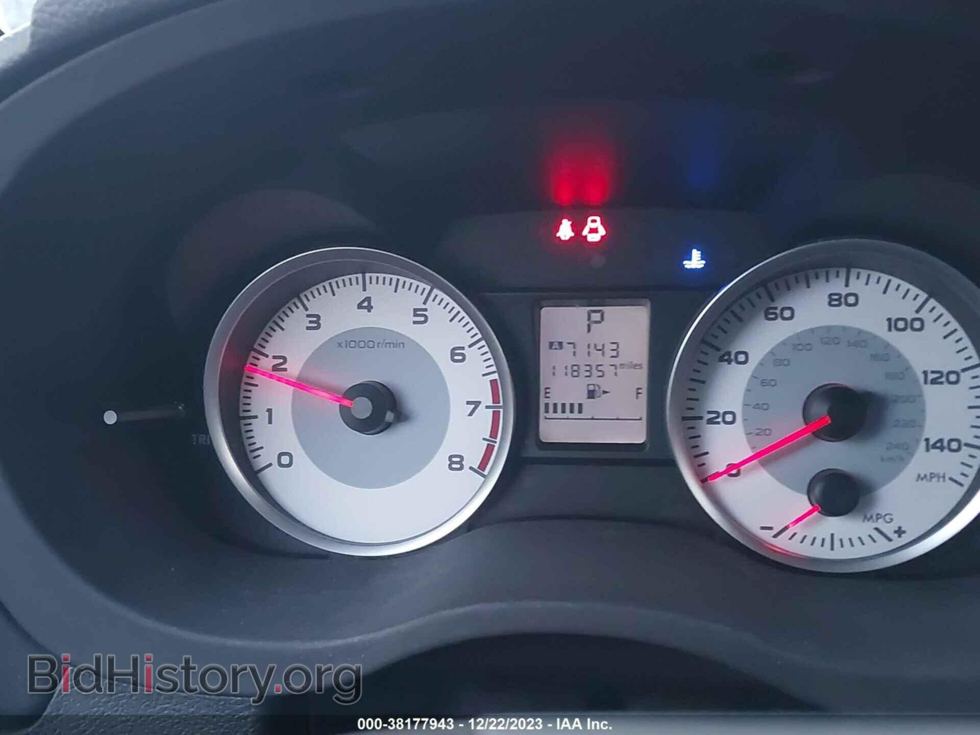2013 SUBARU IMPREZA - VIN: JF1GPAA61D2884971 - Фото 7
