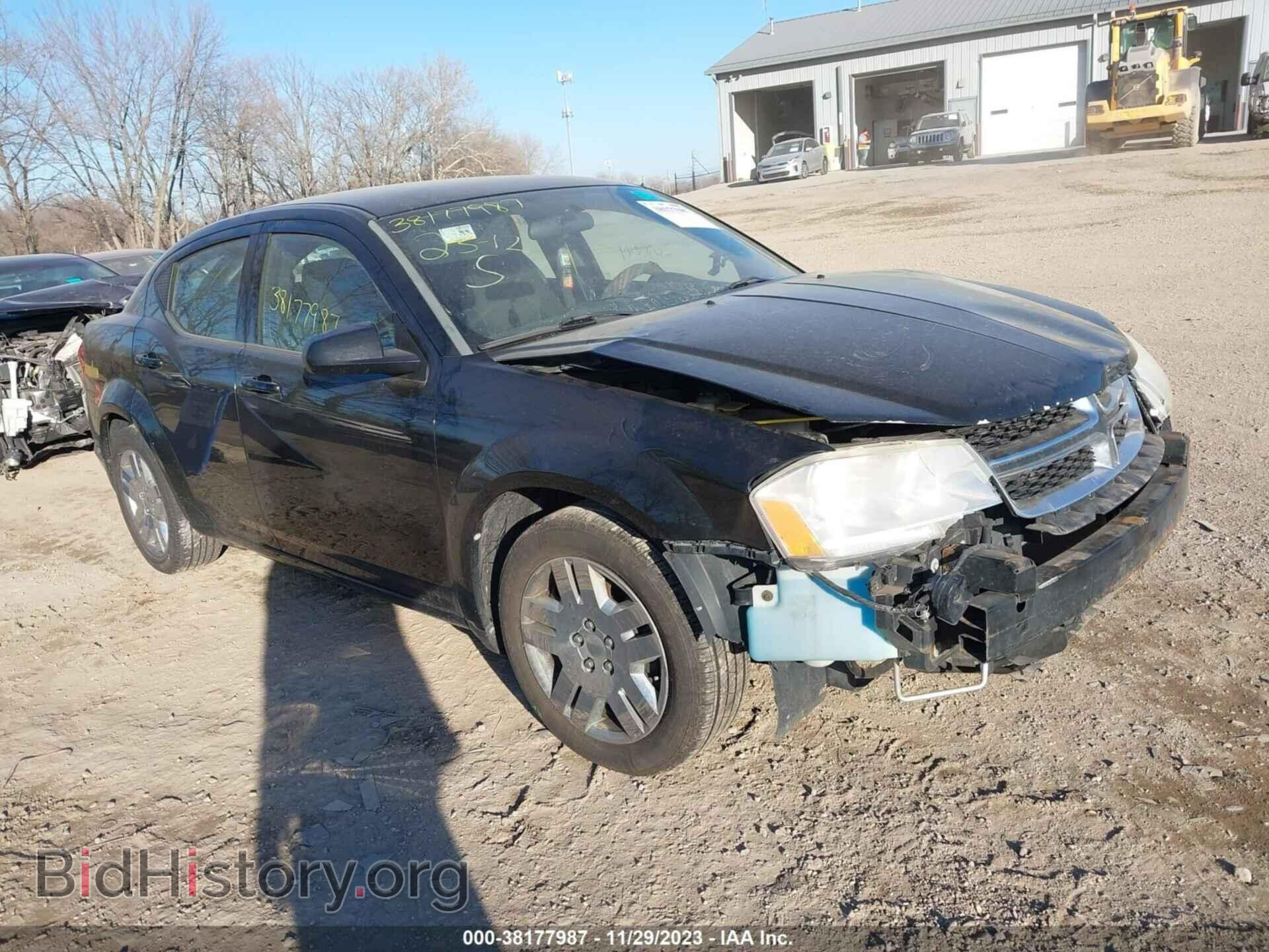 Фотография 1C3CDZAB2CN111571 - DODGE AVENGER 2012
