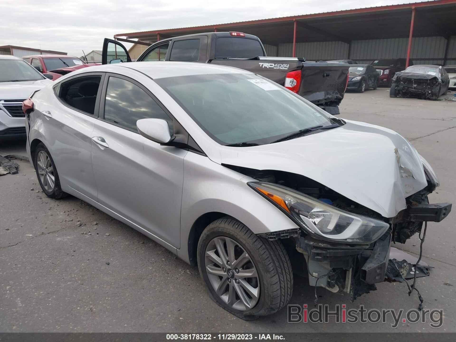 Photo 5NPDH4AE7FH632064 - HYUNDAI ELANTRA 2015