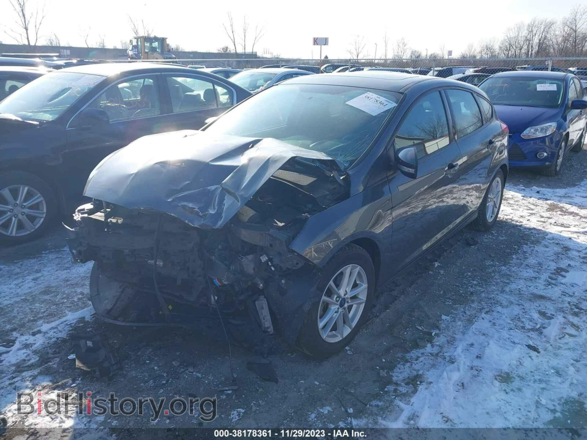 2016 FORD FOCUS - VIN: 1FADP3K29GL348309 - Фото 2
