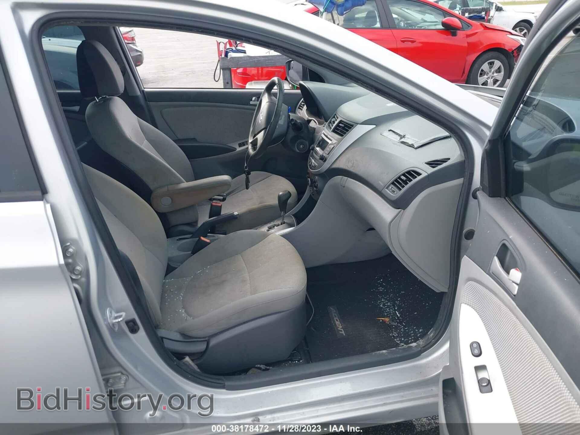 2014 HYUNDAI ACCENT - VIN: KMHCT4AE9EU689084 - Фото 5