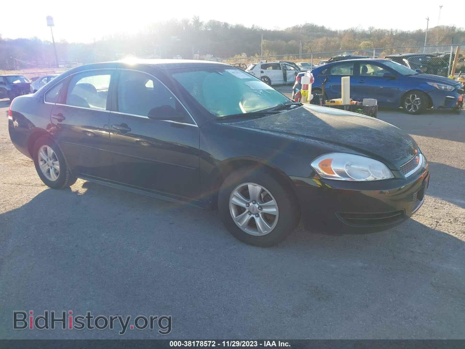 Photo 2G1WF5E32C1295533 - CHEVROLET IMPALA 2012