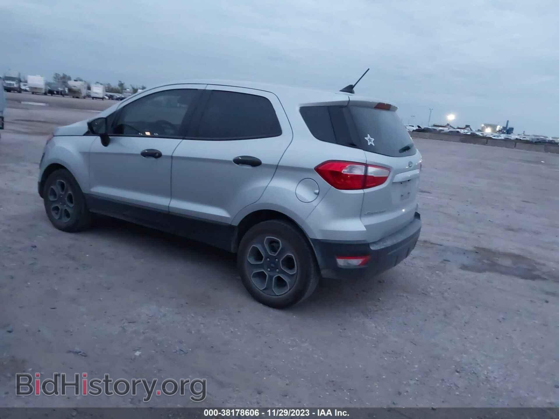 2020 FORD ECOSPORT - VIN: MAJ3S2FE2LC318104 - Фото 3