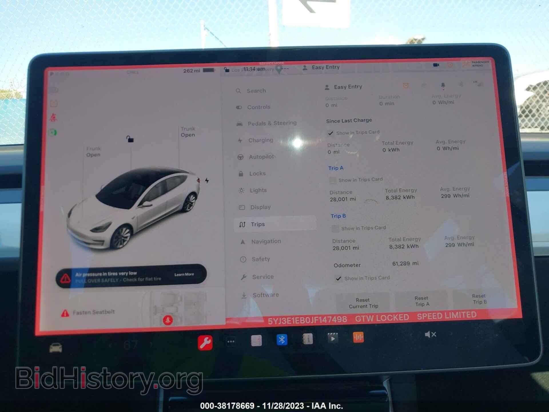 2018 TESLA MODEL 3 - VIN: 5YJ3E1EB0JF147498 - Фото 7