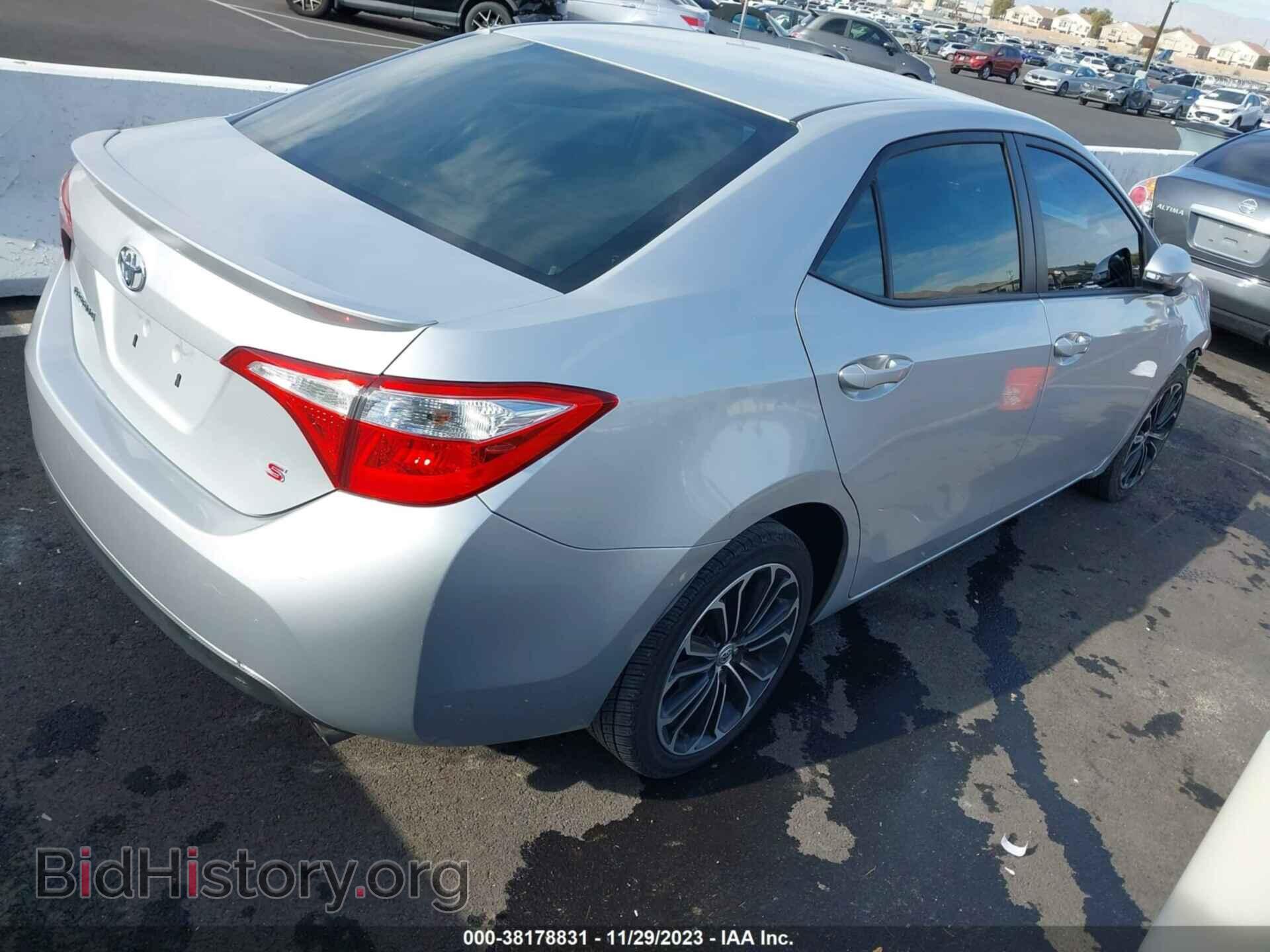 2014 TOYOTA COROLLA - VIN: 5YFBURHE4EP128059 - Фото 4