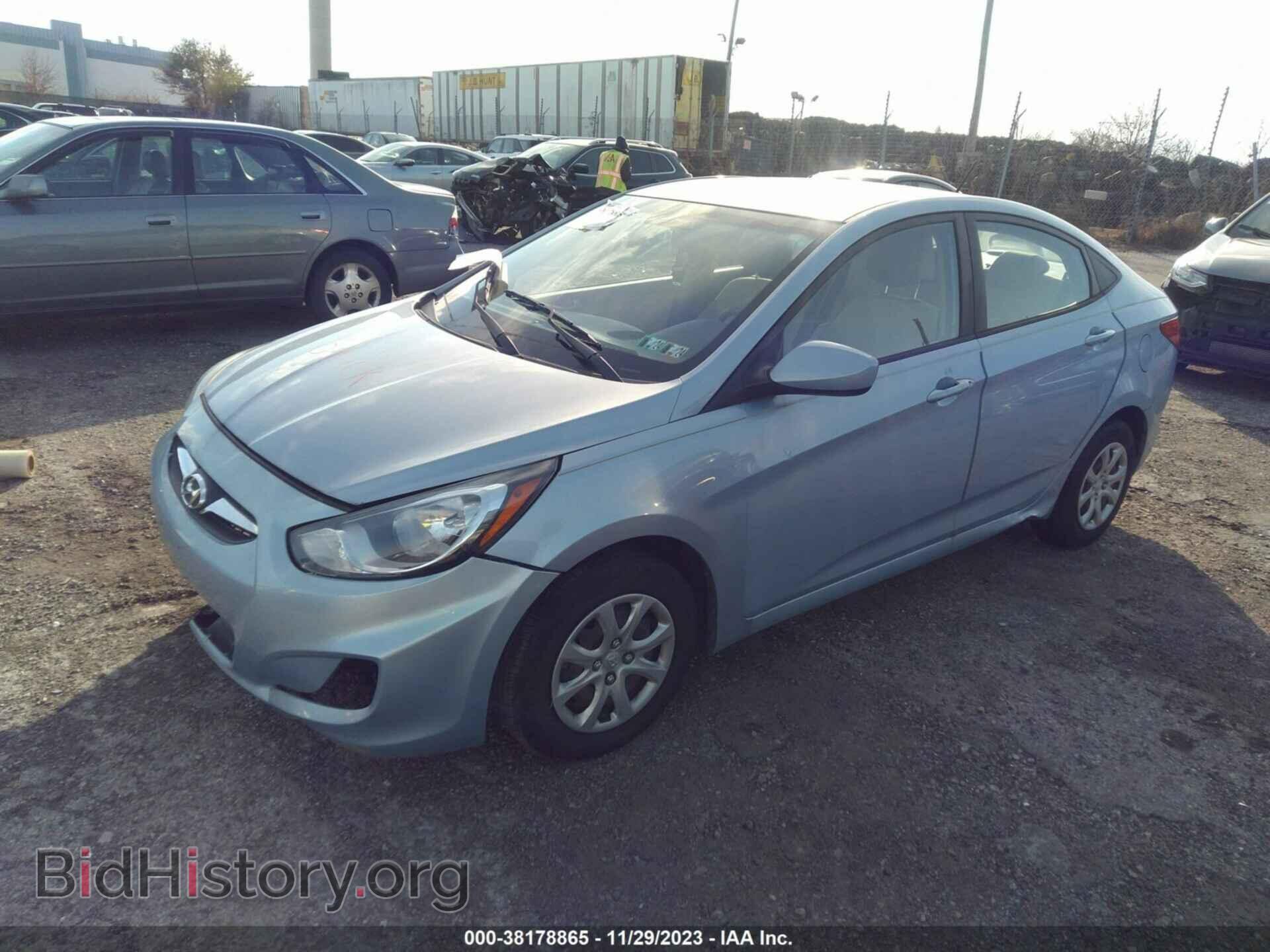 2014 HYUNDAI ACCENT - VIN: KMHCT4AE4EU703540 - Фото 2