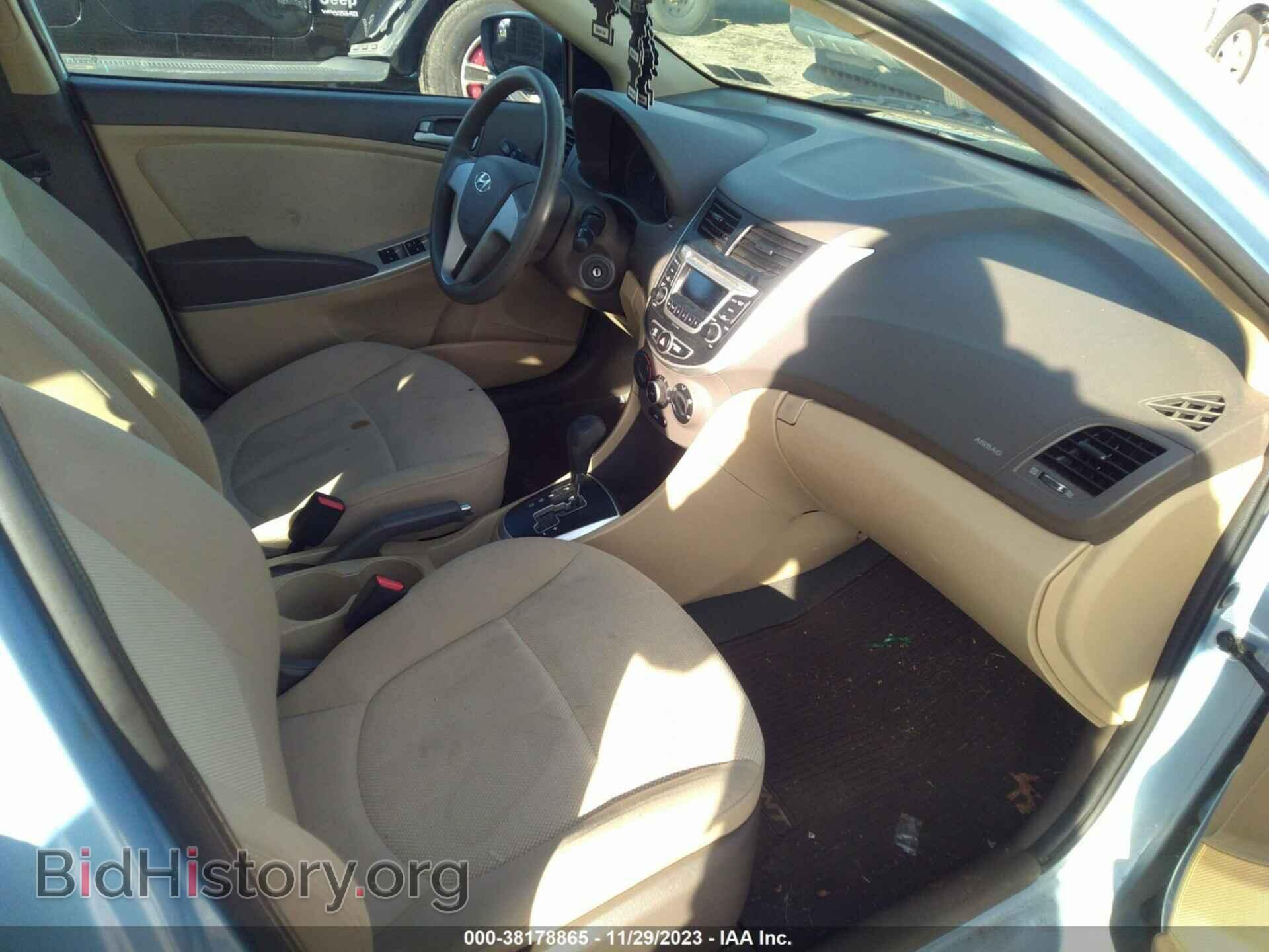 2014 HYUNDAI ACCENT - VIN: KMHCT4AE4EU703540 - Фото 5