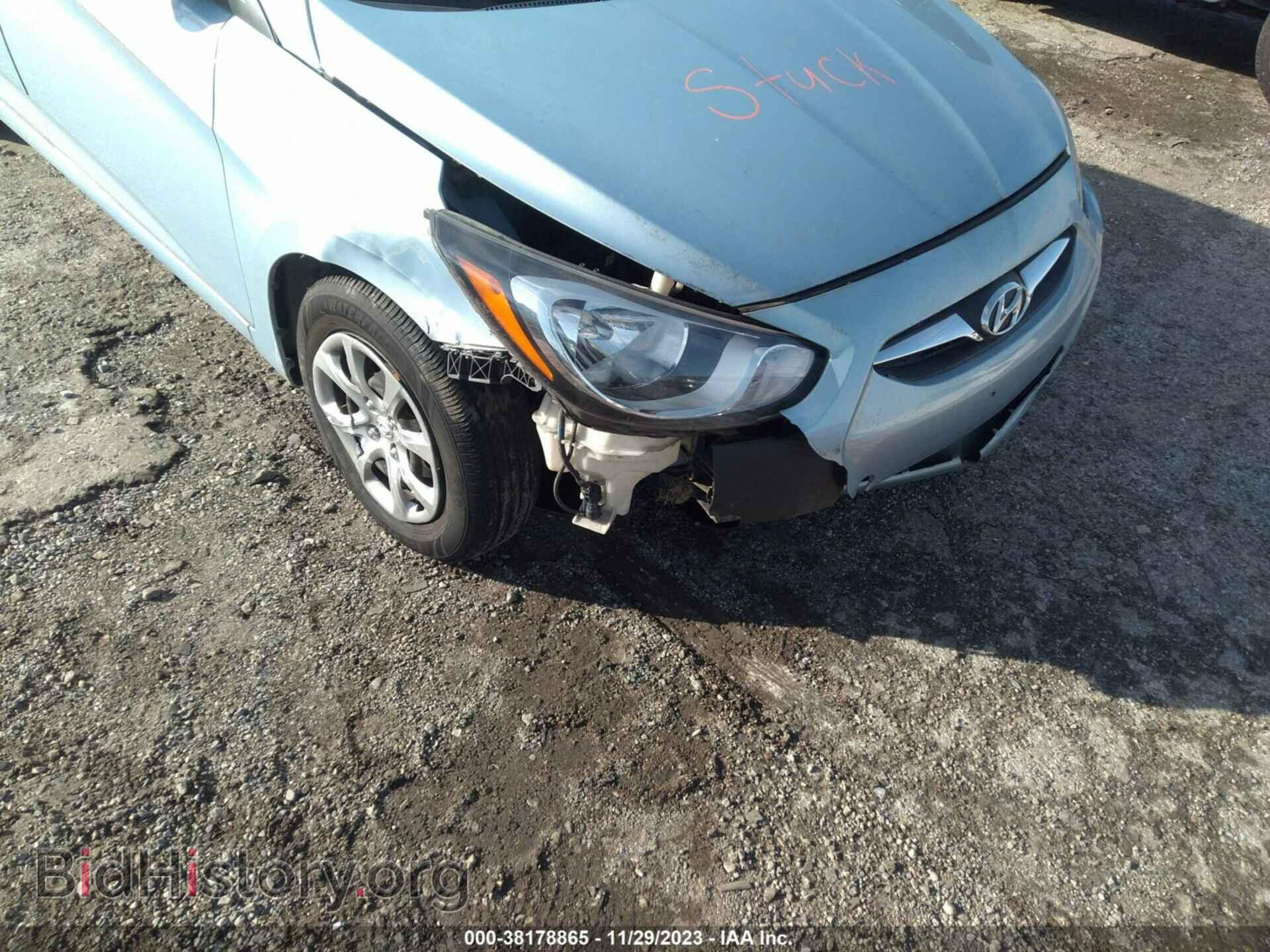 2014 HYUNDAI ACCENT - VIN: KMHCT4AE4EU703540 - Фото 6