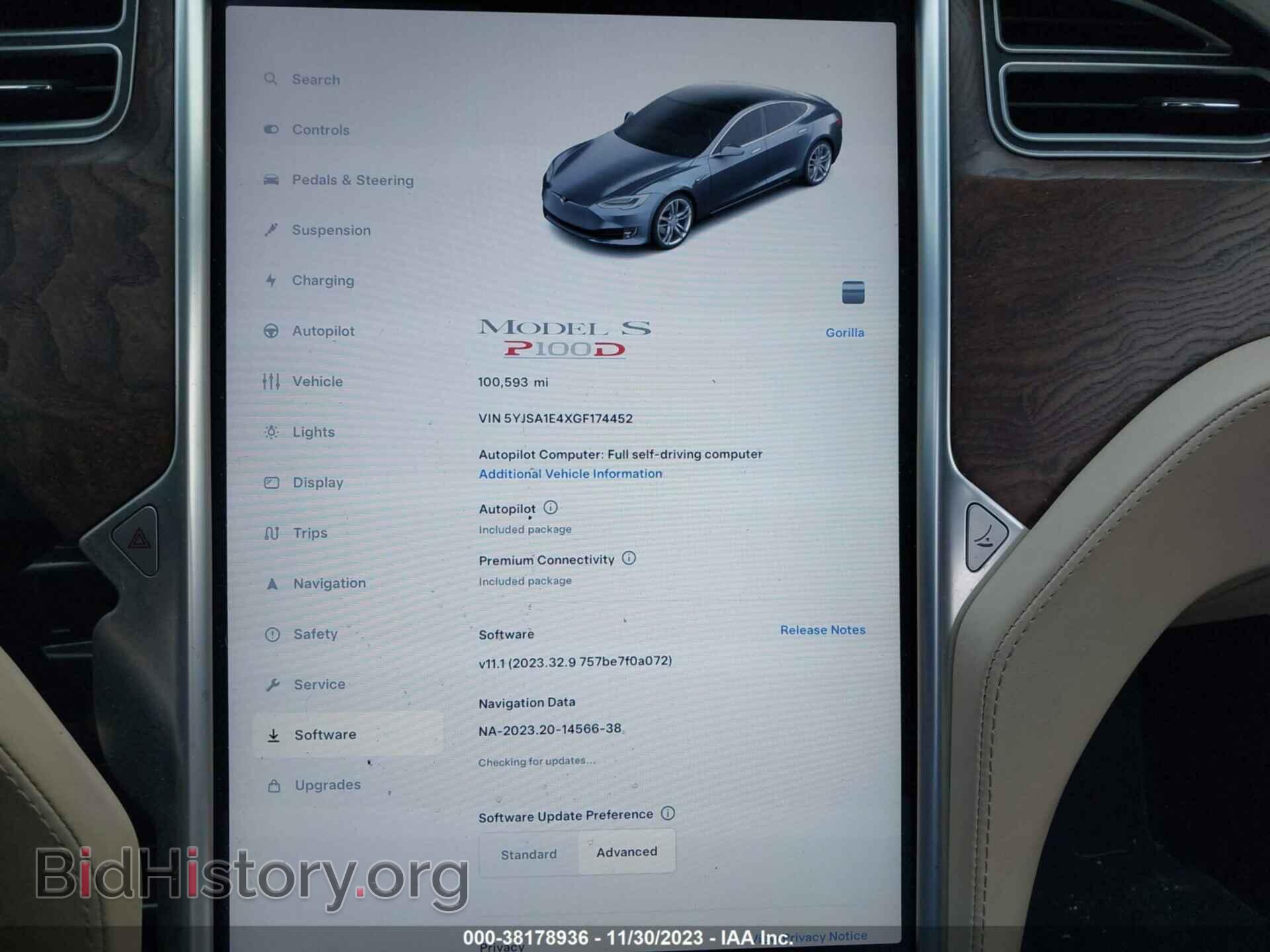2016 TESLA MODEL S - VIN: 5YJSA1E4XGF174452 - Photo 7
