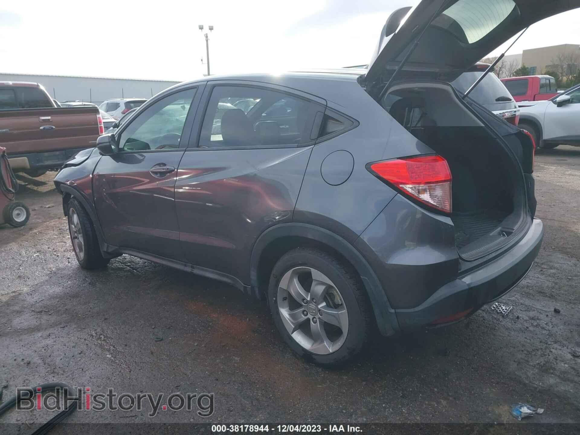 2017 HONDA HR-V - VIN: 3CZRU5H5XHM716626 - Фото 3