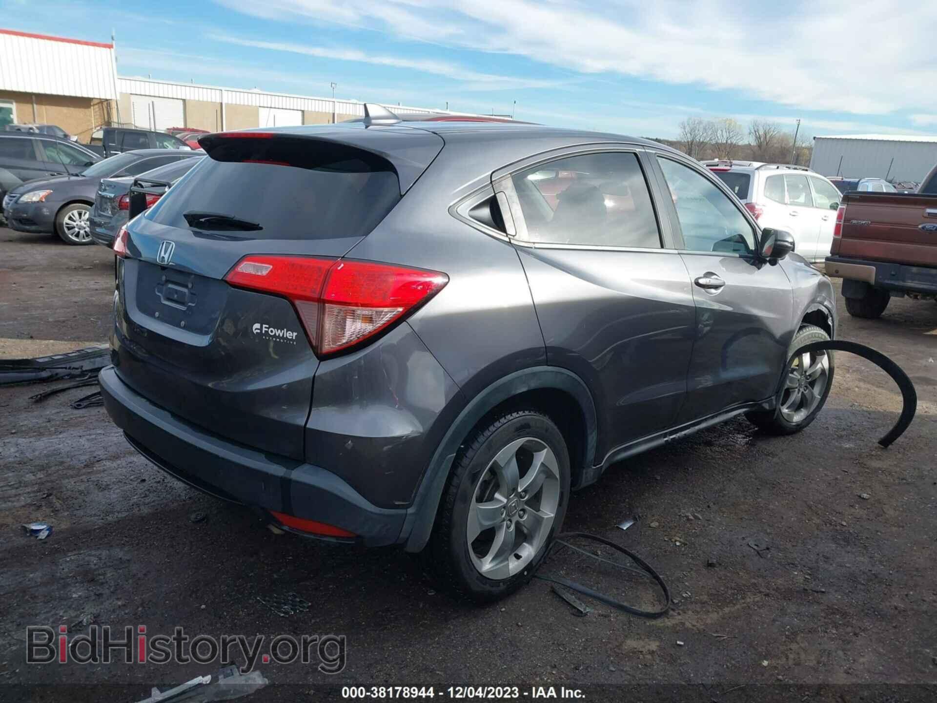 2017 HONDA HR-V - VIN: 3CZRU5H5XHM716626 - Фото 4