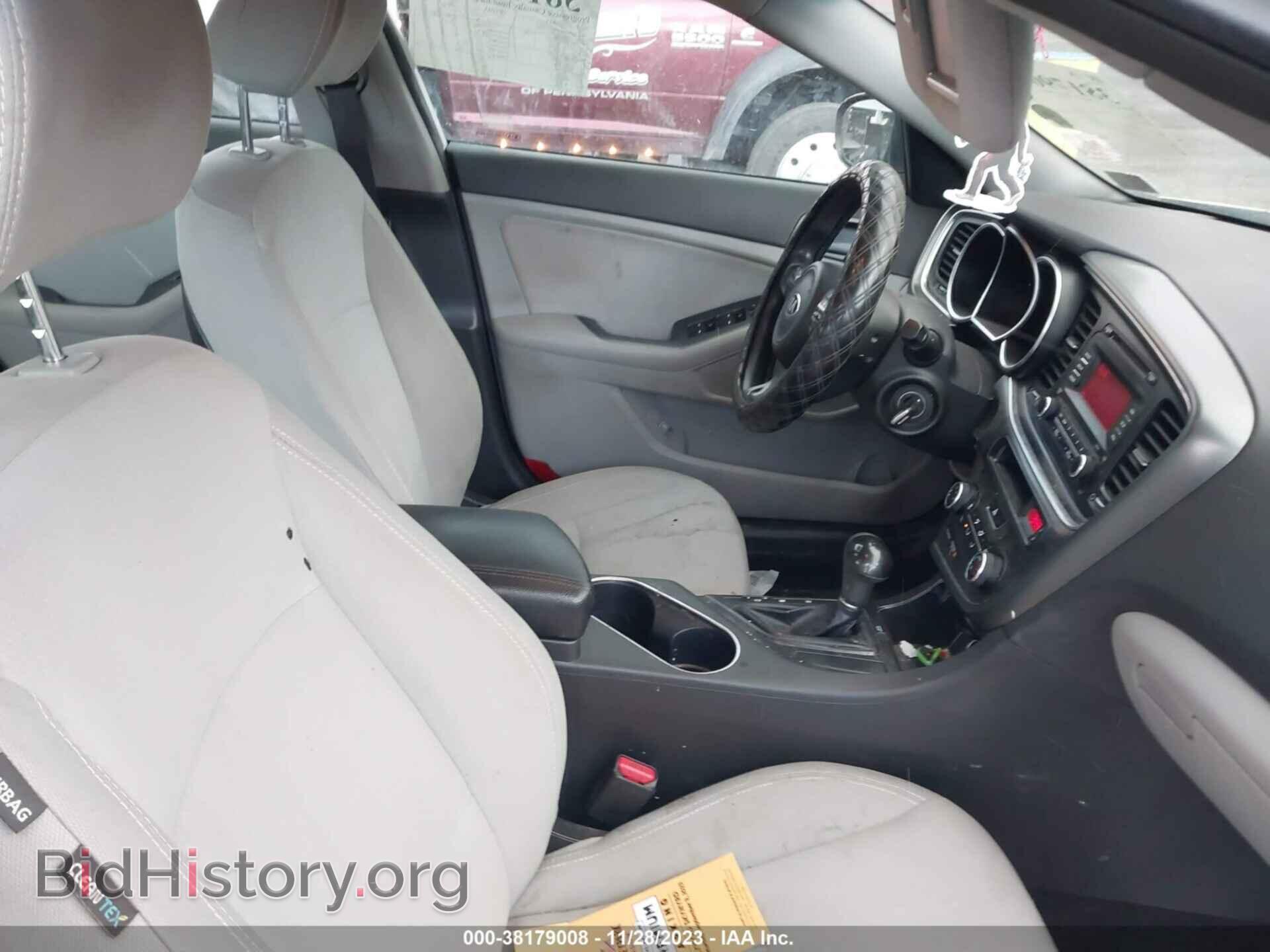 2014 KIA OPTIMA - VIN: 5XXGM4A76EG329412 - Фото 5