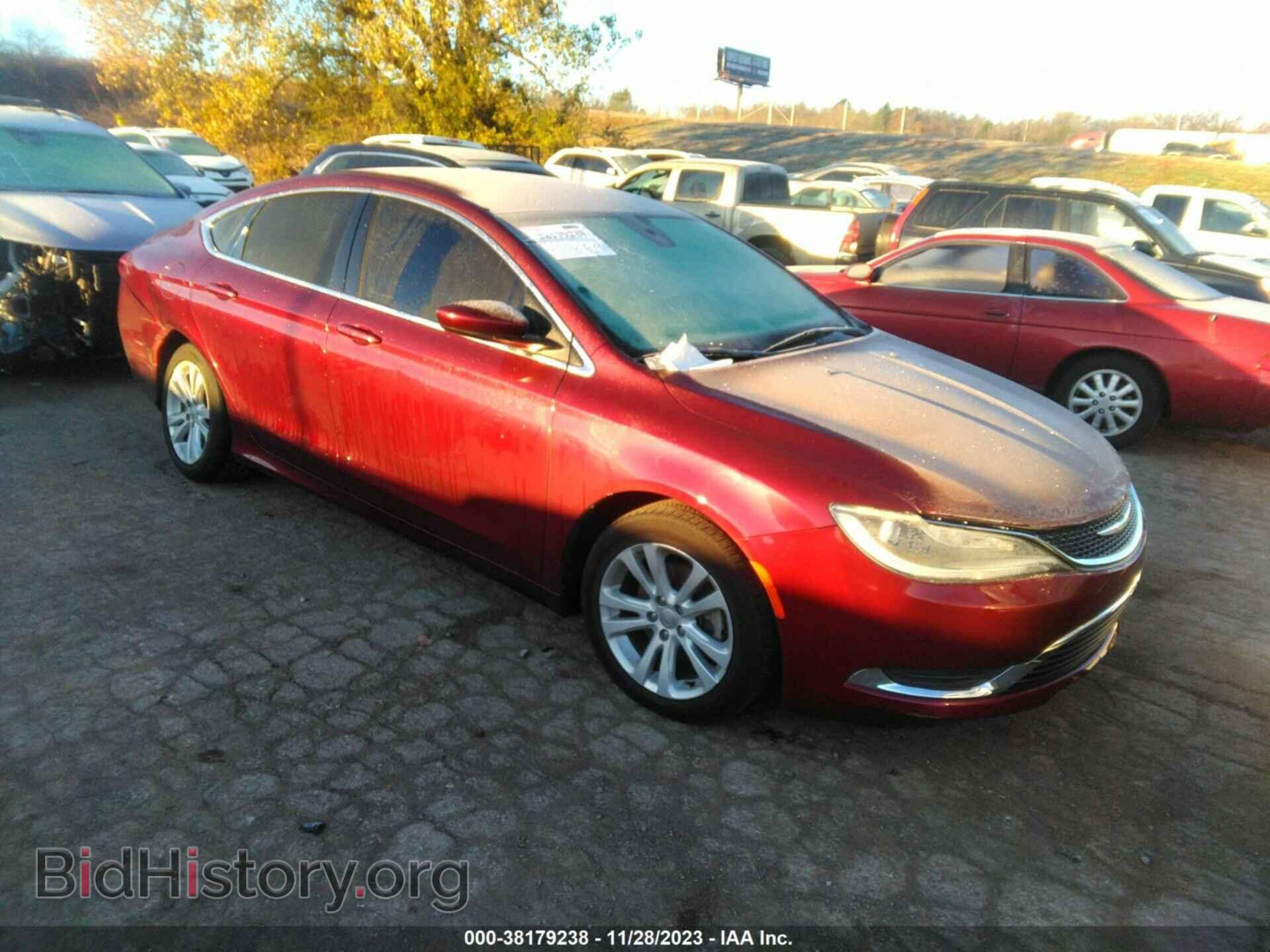 Фотография 1C3CCCAB8FN753765 - CHRYSLER 200 2015