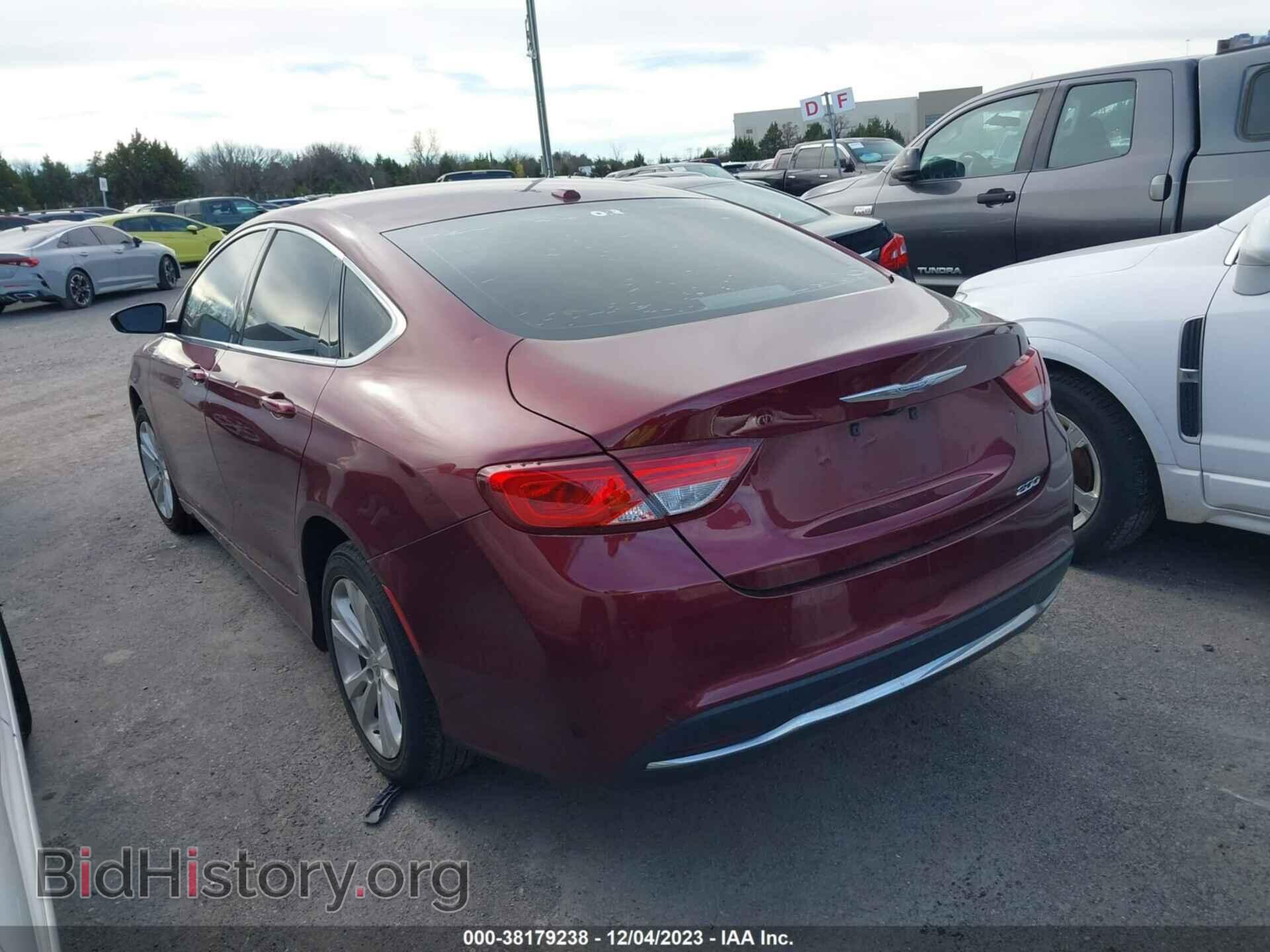 2015 CHRYSLER 200 - VIN: 1C3CCCAB8FN753765 - Фото 3