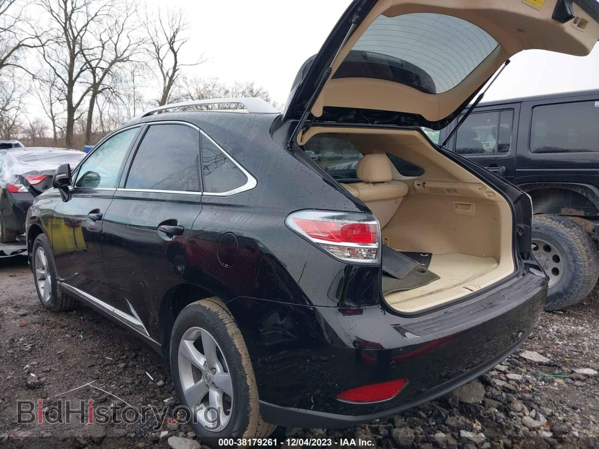 2014 LEXUS RX 350 - VIN: JTJBK1BAXE2460998 - Фото 3