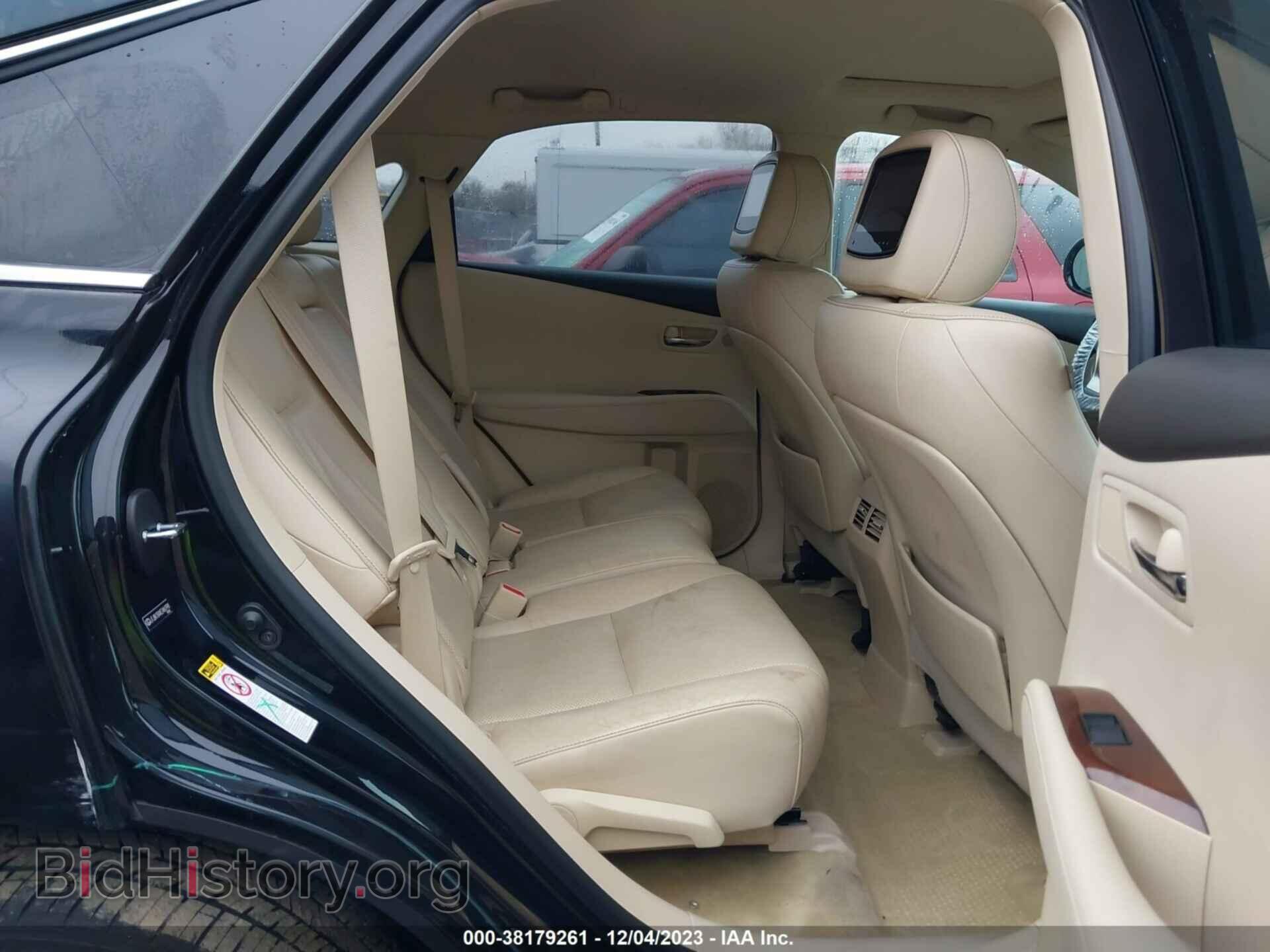 2014 LEXUS RX 350 - VIN: JTJBK1BAXE2460998 - Фото 8