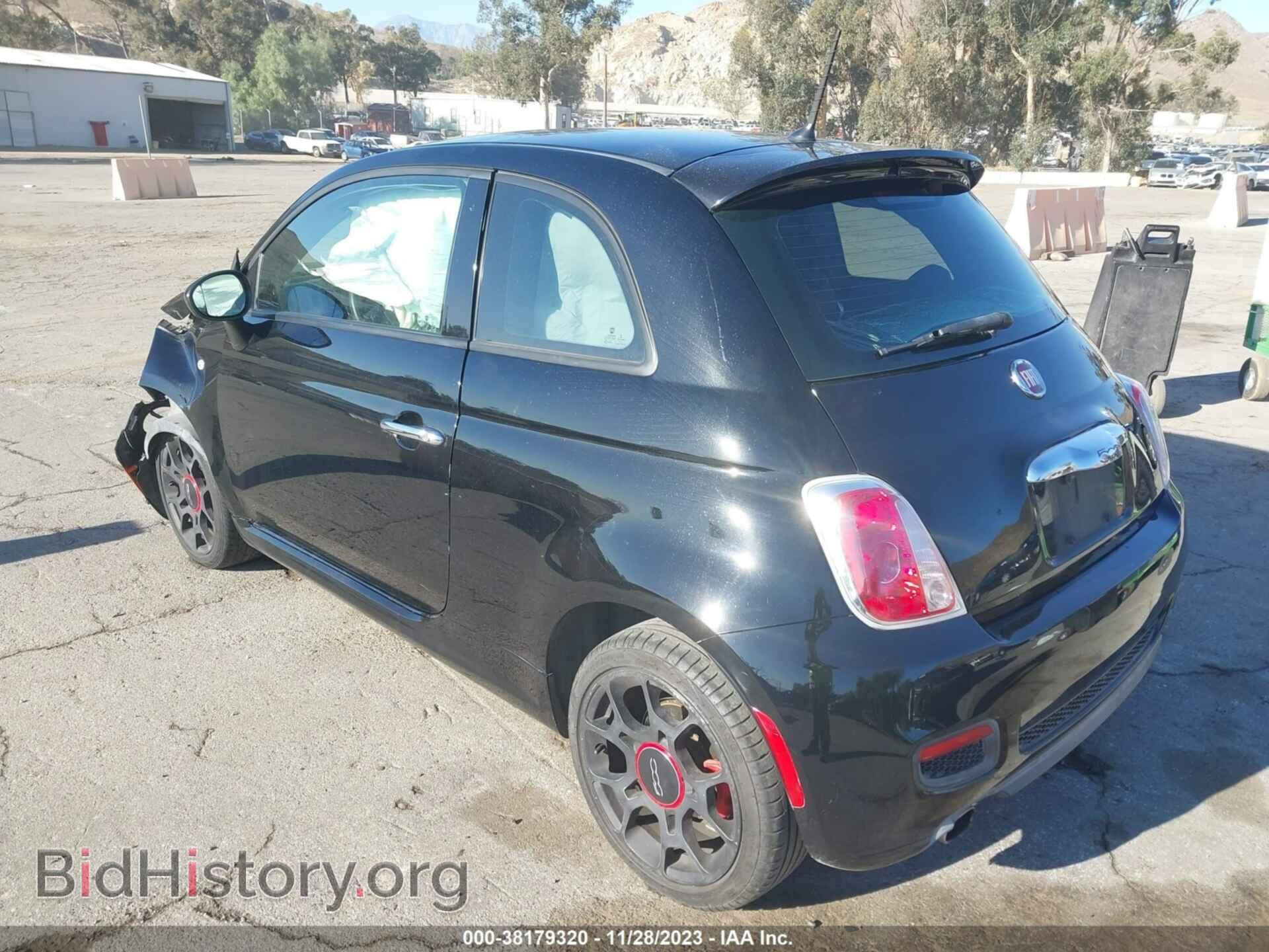 2015 FIAT 500 - VIN: 3C3CFFBR8FT656666 - Фото 3