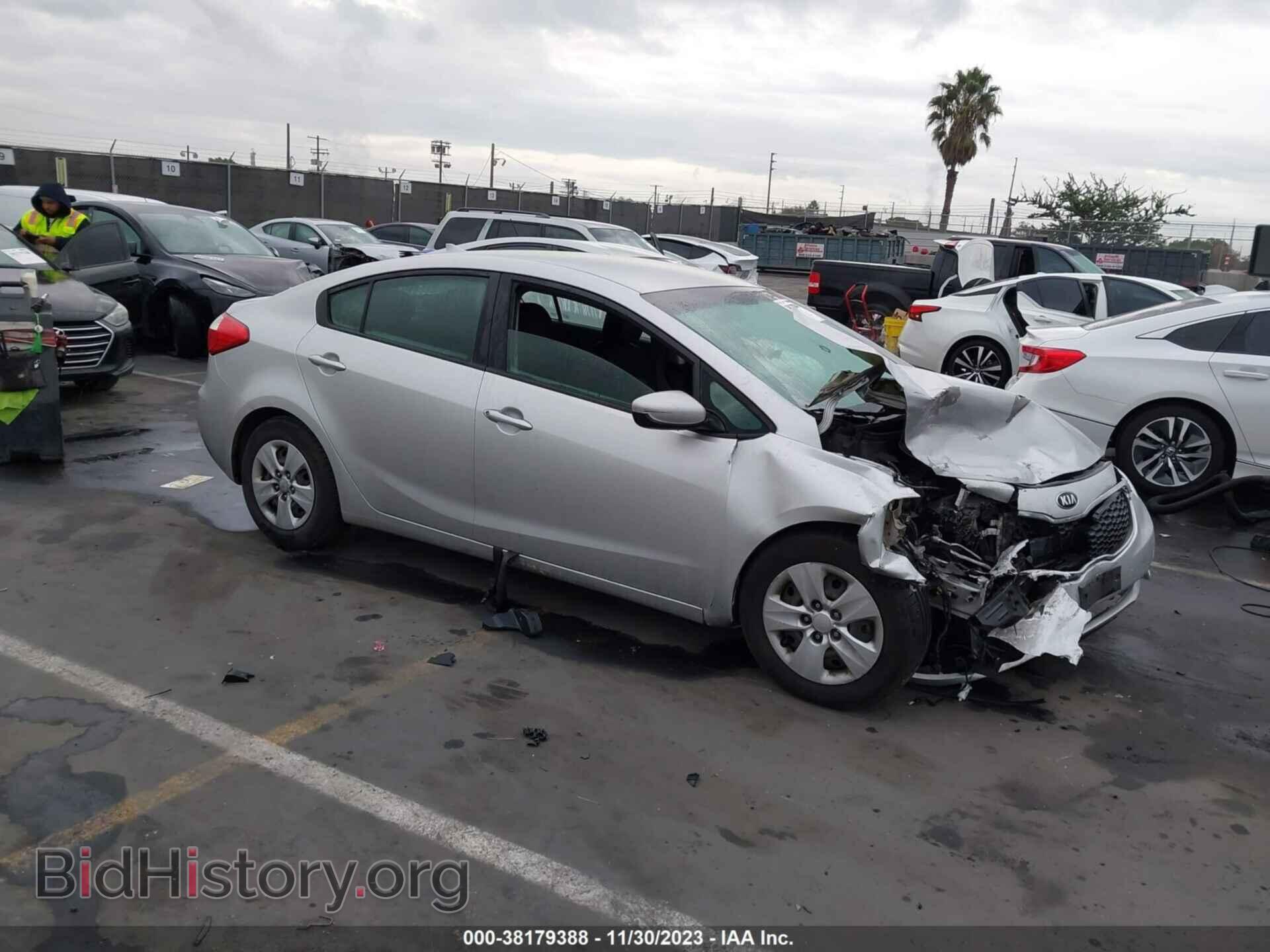 Photo KNAFK4A60E5249498 - KIA FORTE 2014