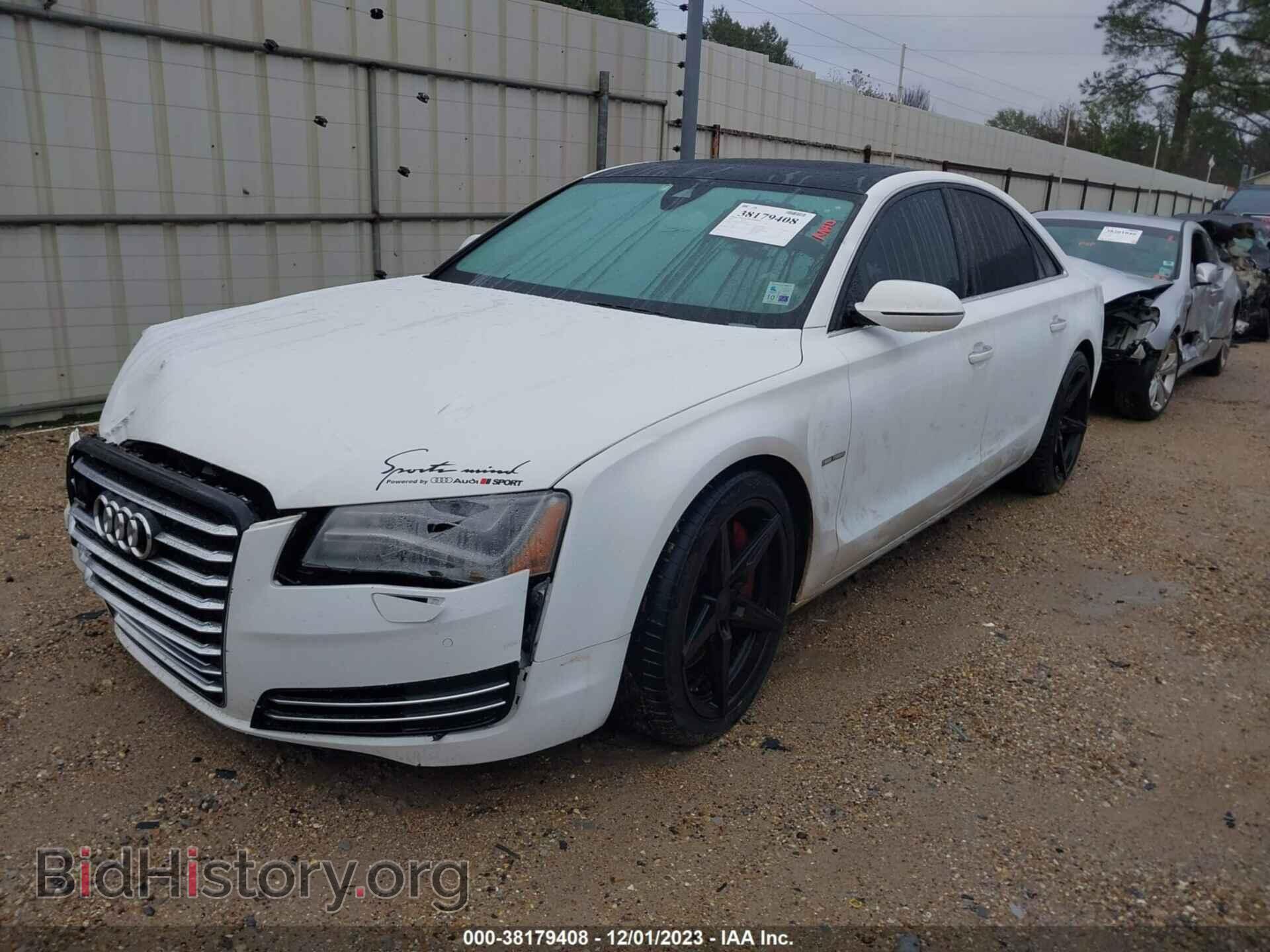 2013 AUDI A8 - VIN: WAUA2AFD5DN007255 - Фото 2