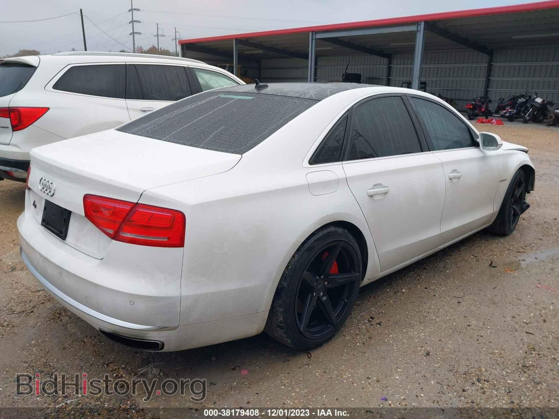 2013 AUDI A8 - VIN: WAUA2AFD5DN007255 - Фото 4