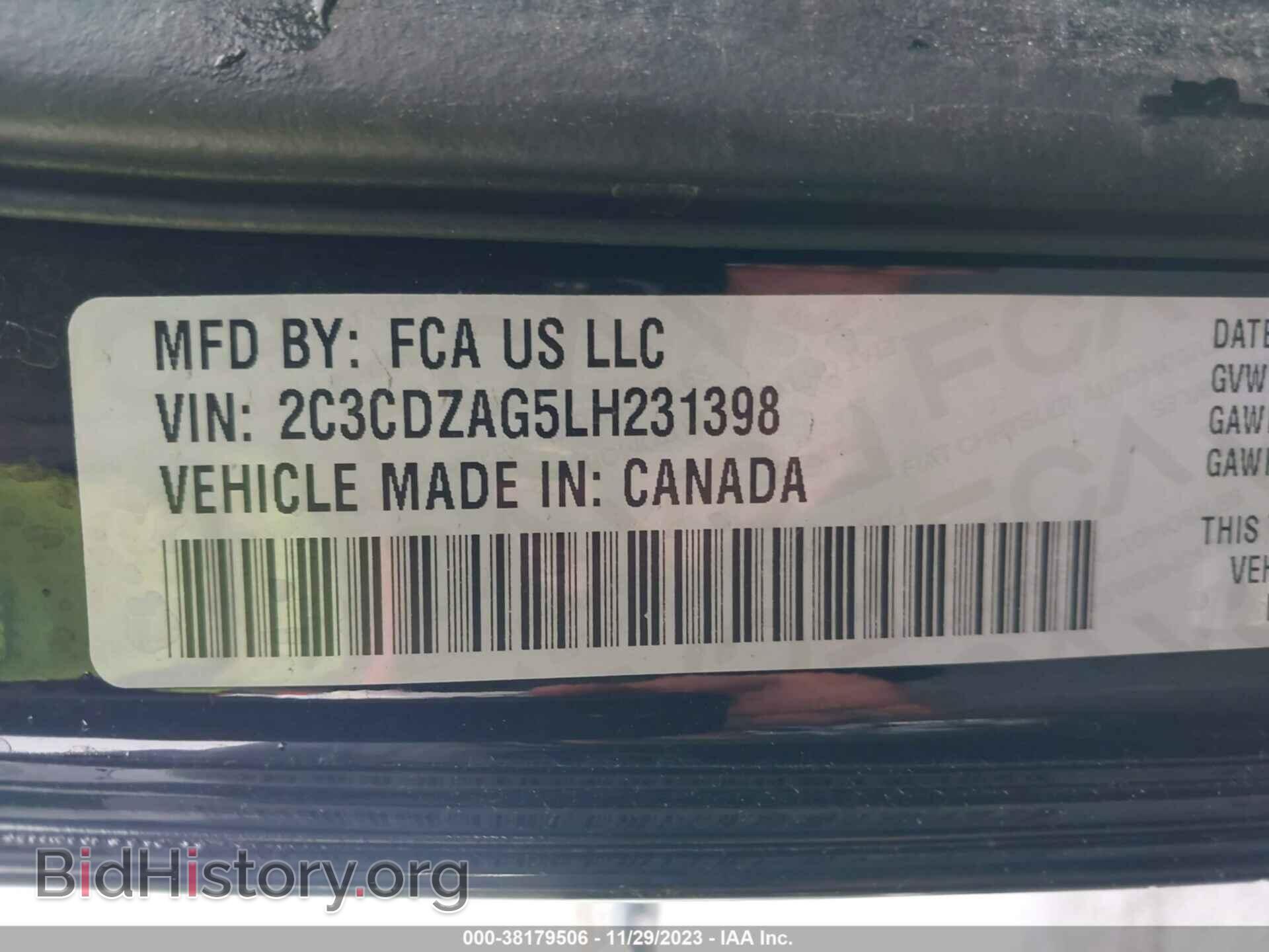 2020 DODGE CHALLENGER - VIN: 2C3CDZAG5LH231398 - Photo 9