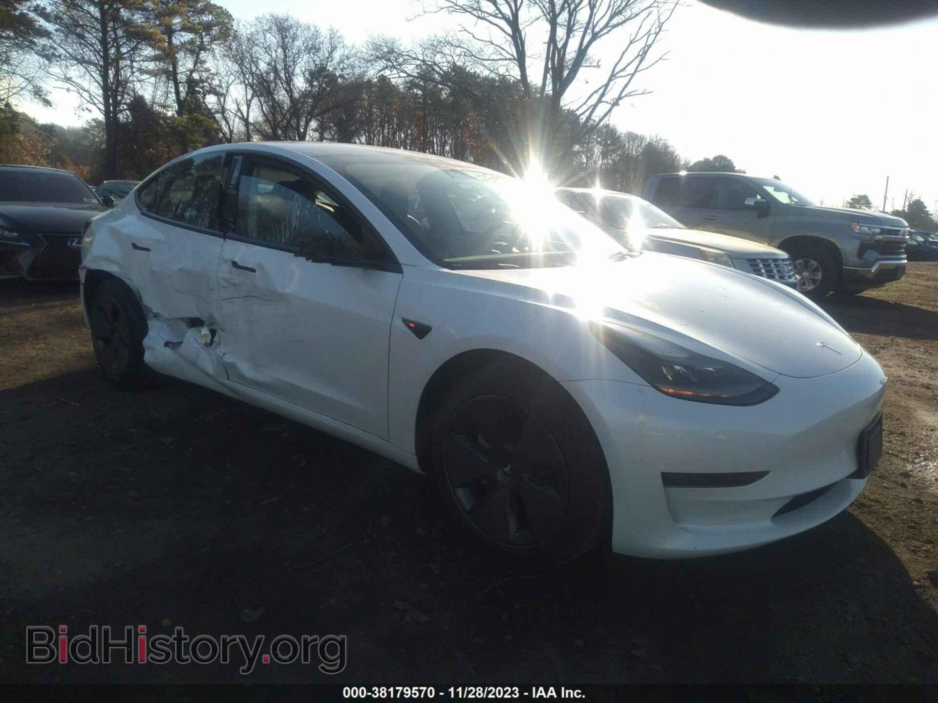 Фотография 5YJ3E1EA7PF435583 - TESLA MODEL 3 2023