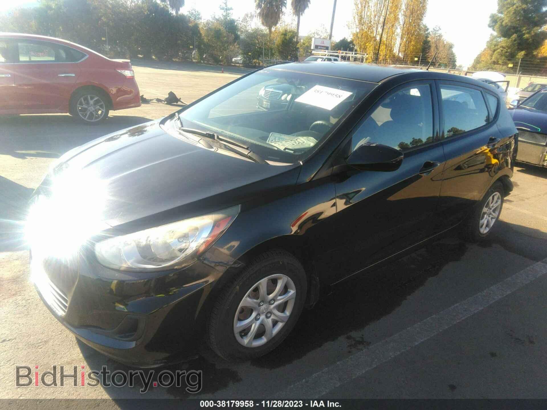 2012 HYUNDAI ACCENT - VIN: KMHCT5AE3CU034115 - Фото 2