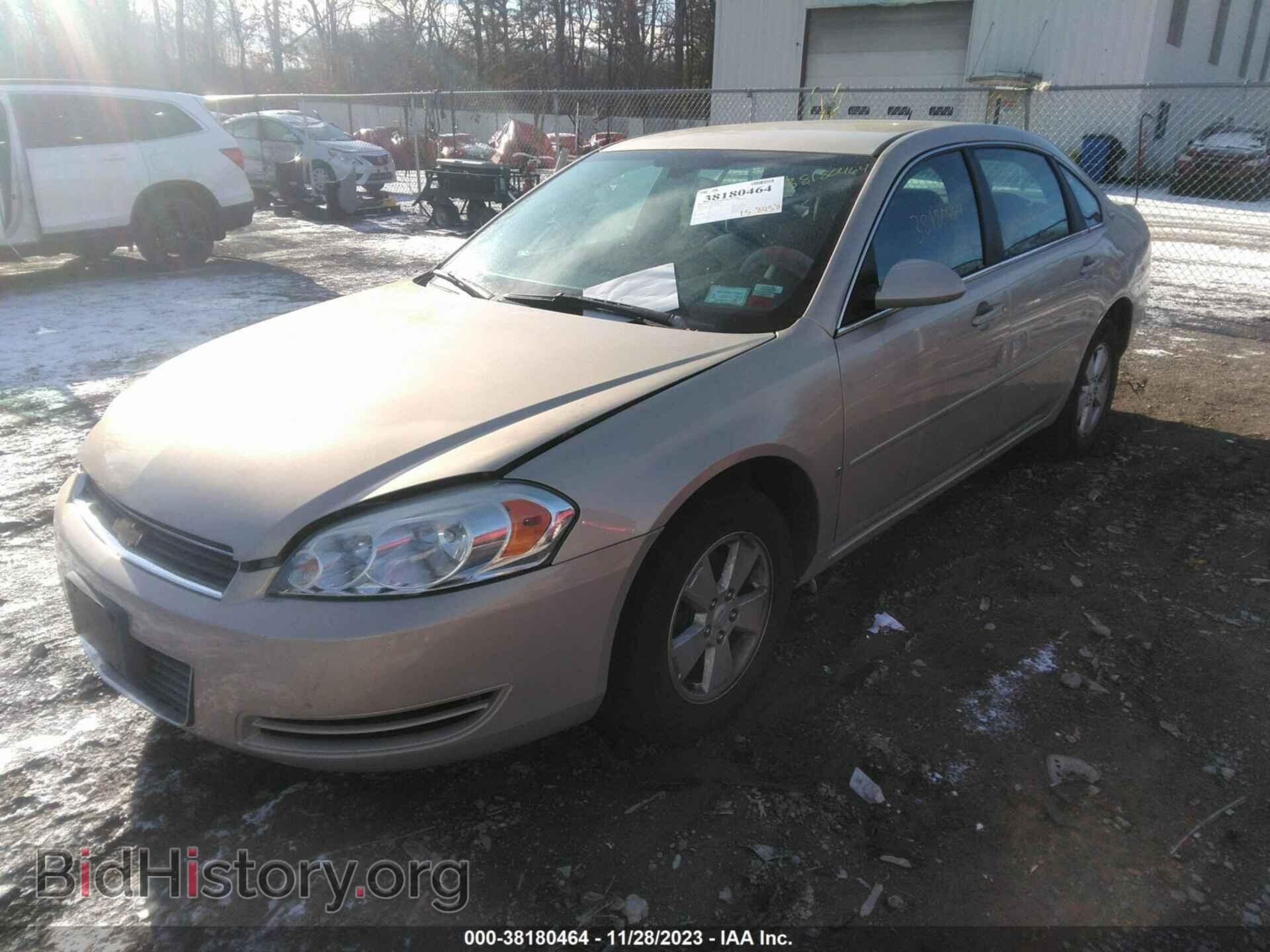 2008 CHEVROLET IMPALA - VIN: 2G1WT58K081282427 - Фото 2