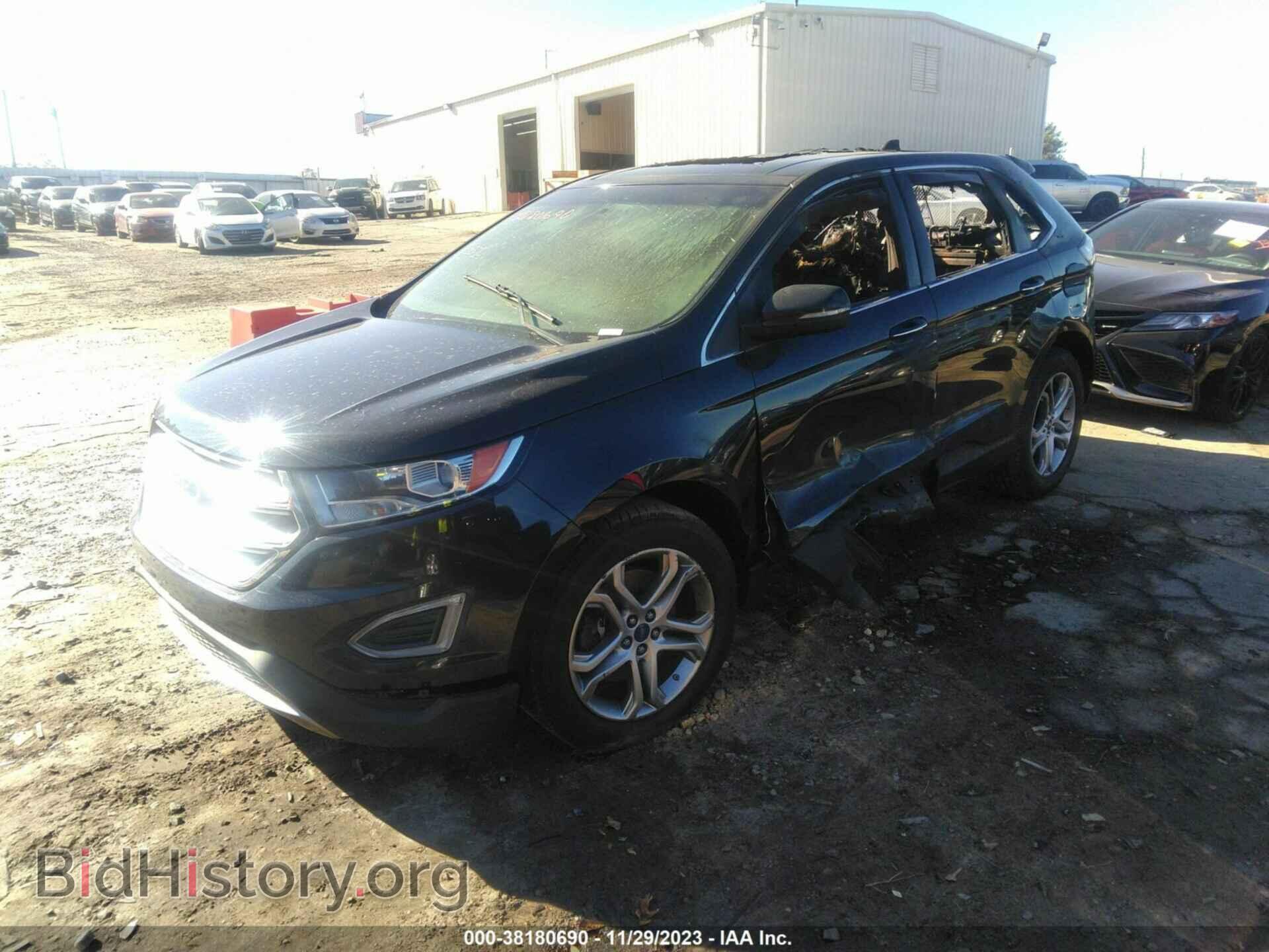 2015 FORD EDGE - VIN: 2FMTK4K99FBB13412 - Photo 2