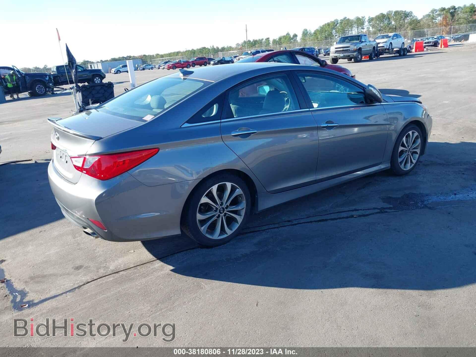2014 HYUNDAI SONATA - VIN: 5NPEC4AC2EH844340 - Фото 4