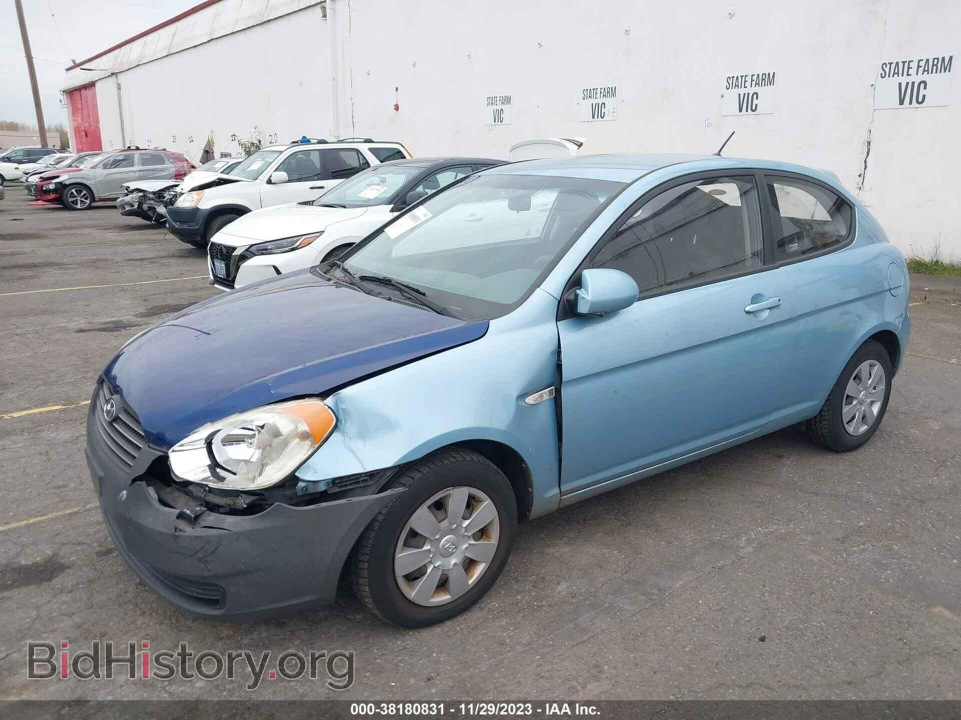2007 HYUNDAI ACCENT - VIN: KMHCM36C77U044774 - Фото 2