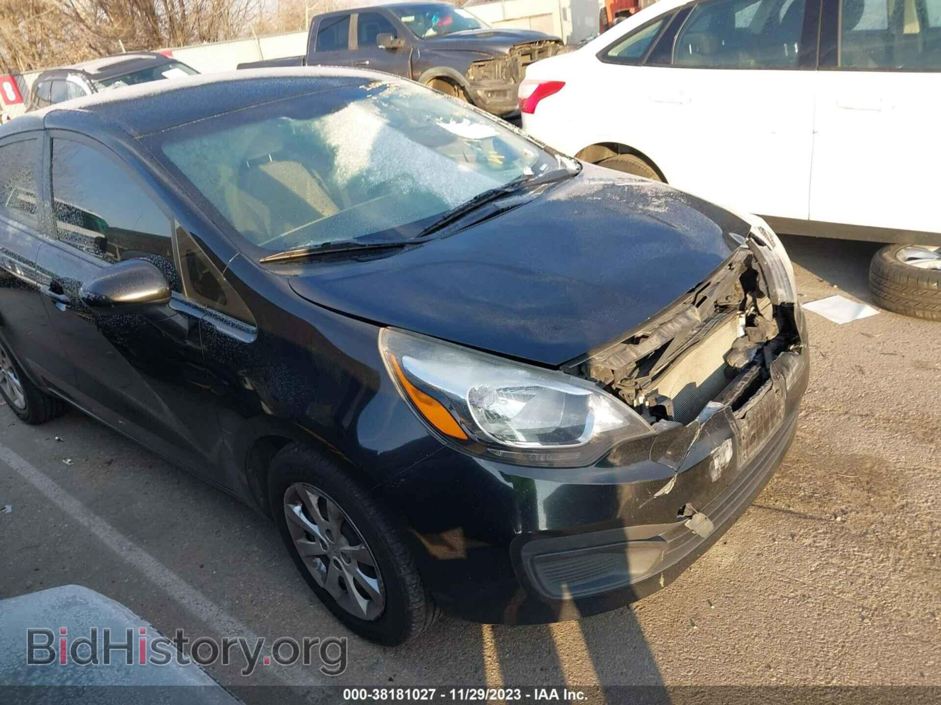 Фотография KNADM4A32D6224151 - KIA RIO 2013