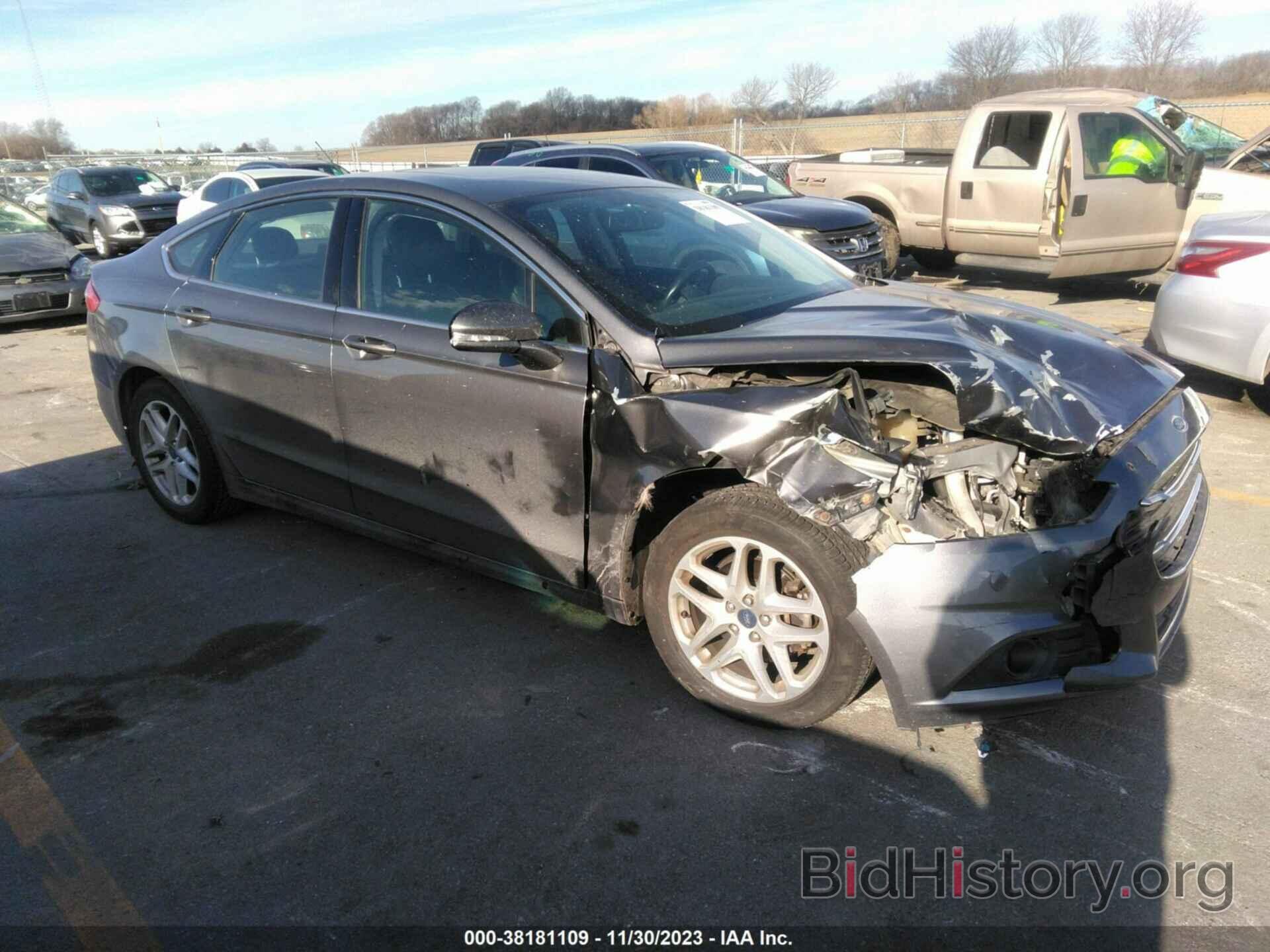 Photo 1FA6P0HD8E5366477 - FORD FUSION 2014