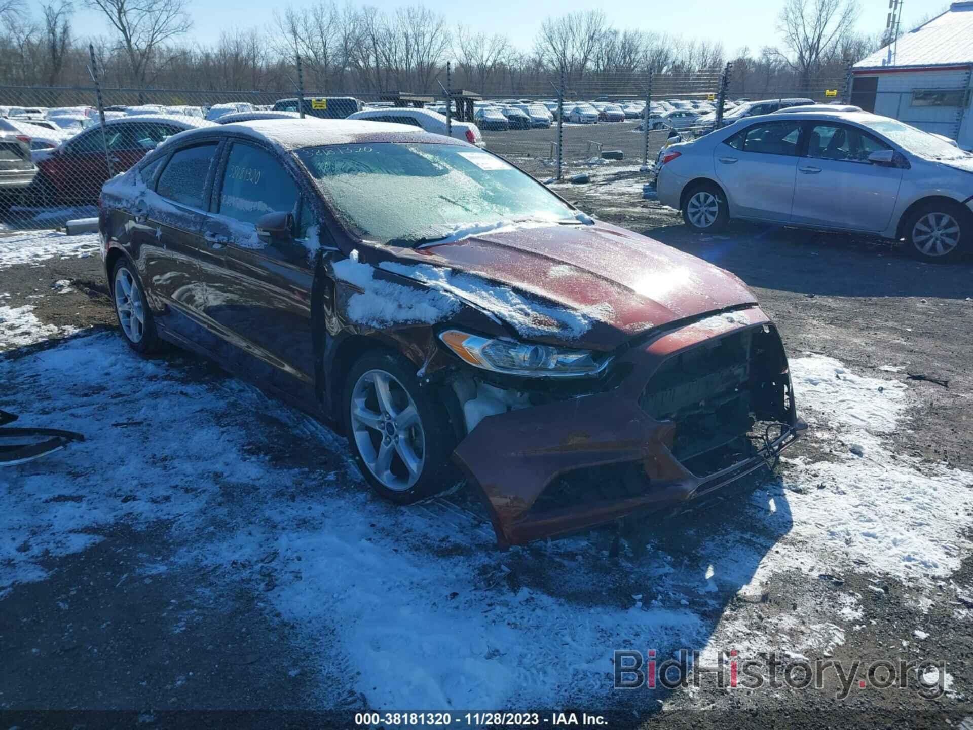 Photo 3FA6P0G75GR206360 - FORD FUSION 2016