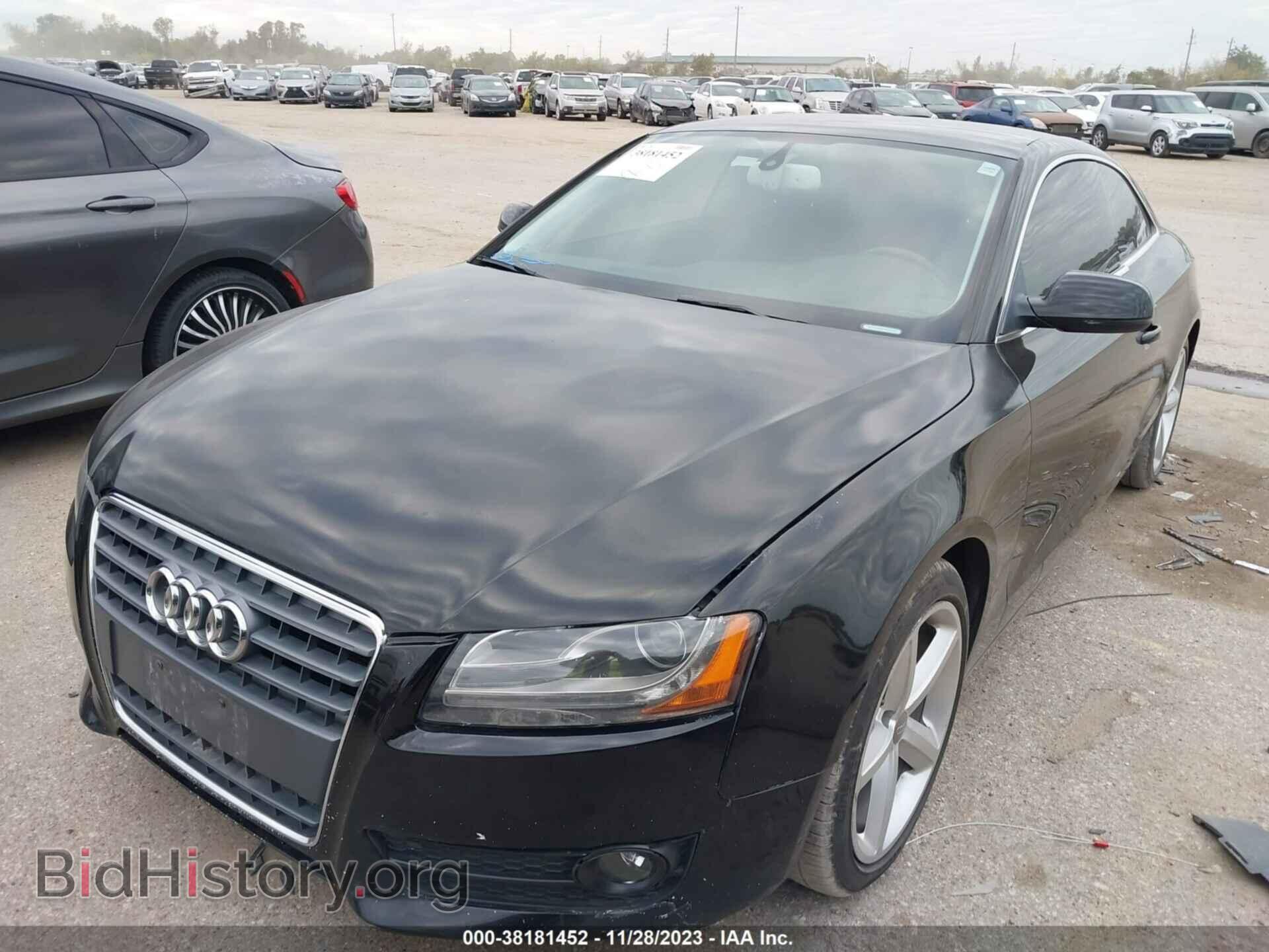 2010 AUDI A5 - VIN: WAUVFAFR8AA075232 - Фото 2