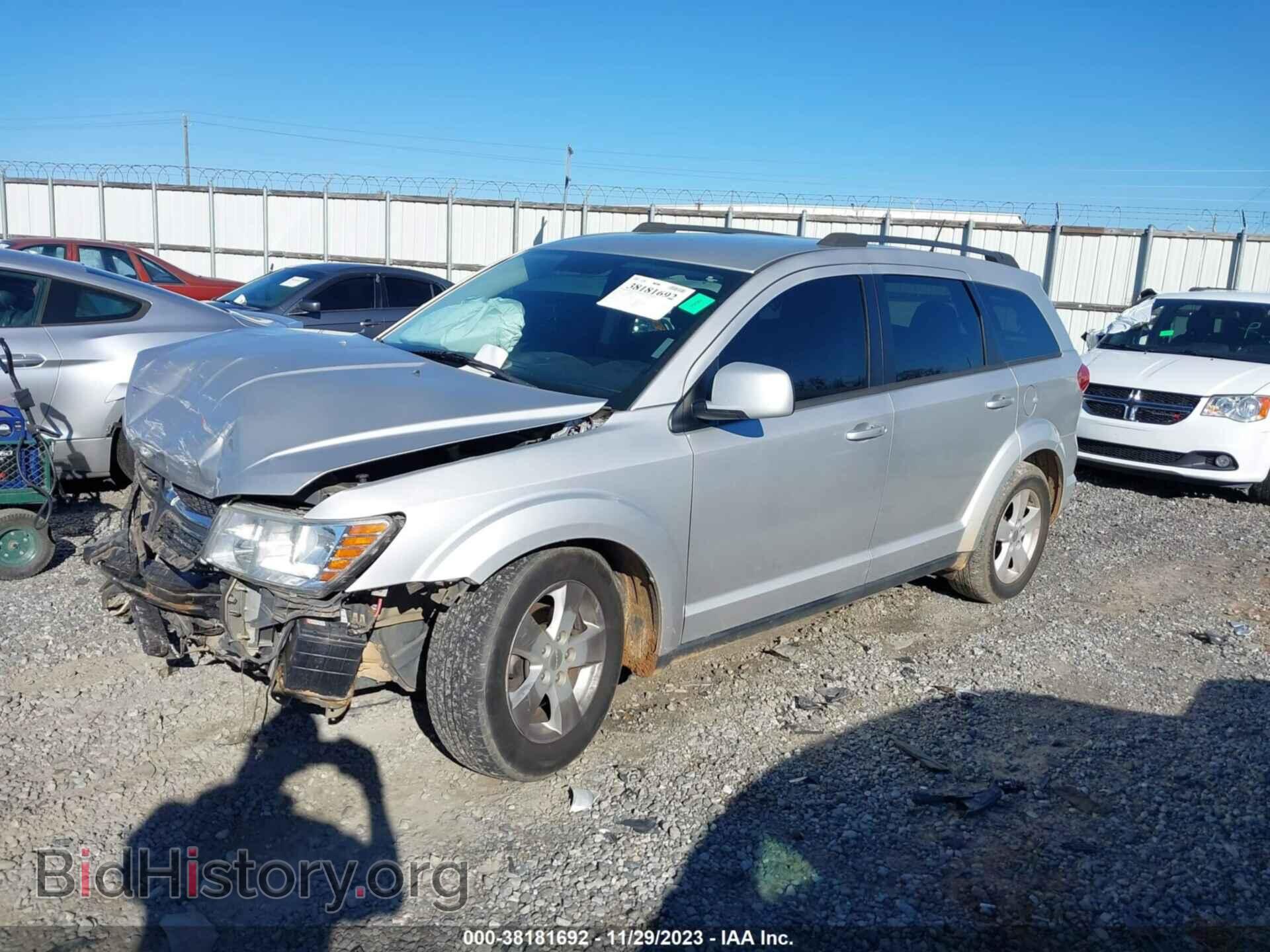 2012 DODGE JOURNEY - VIN: 3C4PDCBG7CT202260 - Фото 2