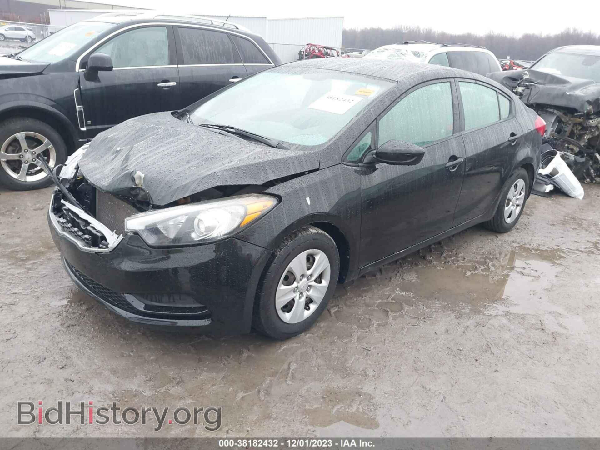 2016 KIA FORTE - VIN: KNAFK4A67G5615430 - Фото 2