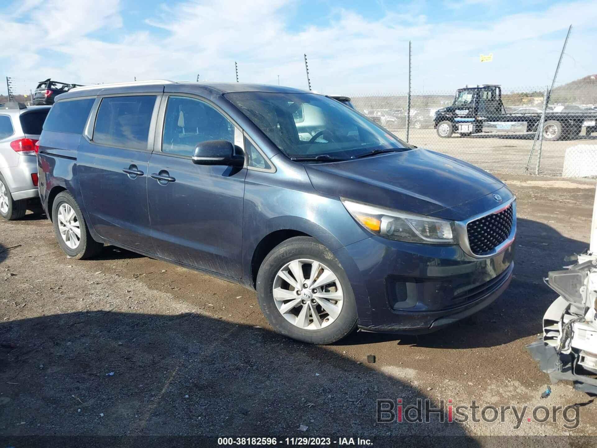 Photo KNDMB5C1XG6090102 - KIA SEDONA 2016