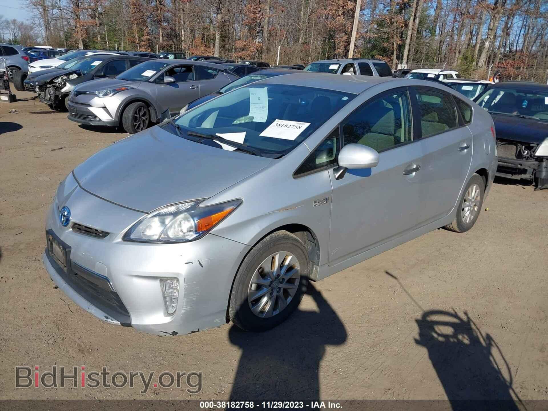 2012 TOYOTA PRIUS PLUG-IN - VIN: JTDKN3DP5C3017124 - Фото 2