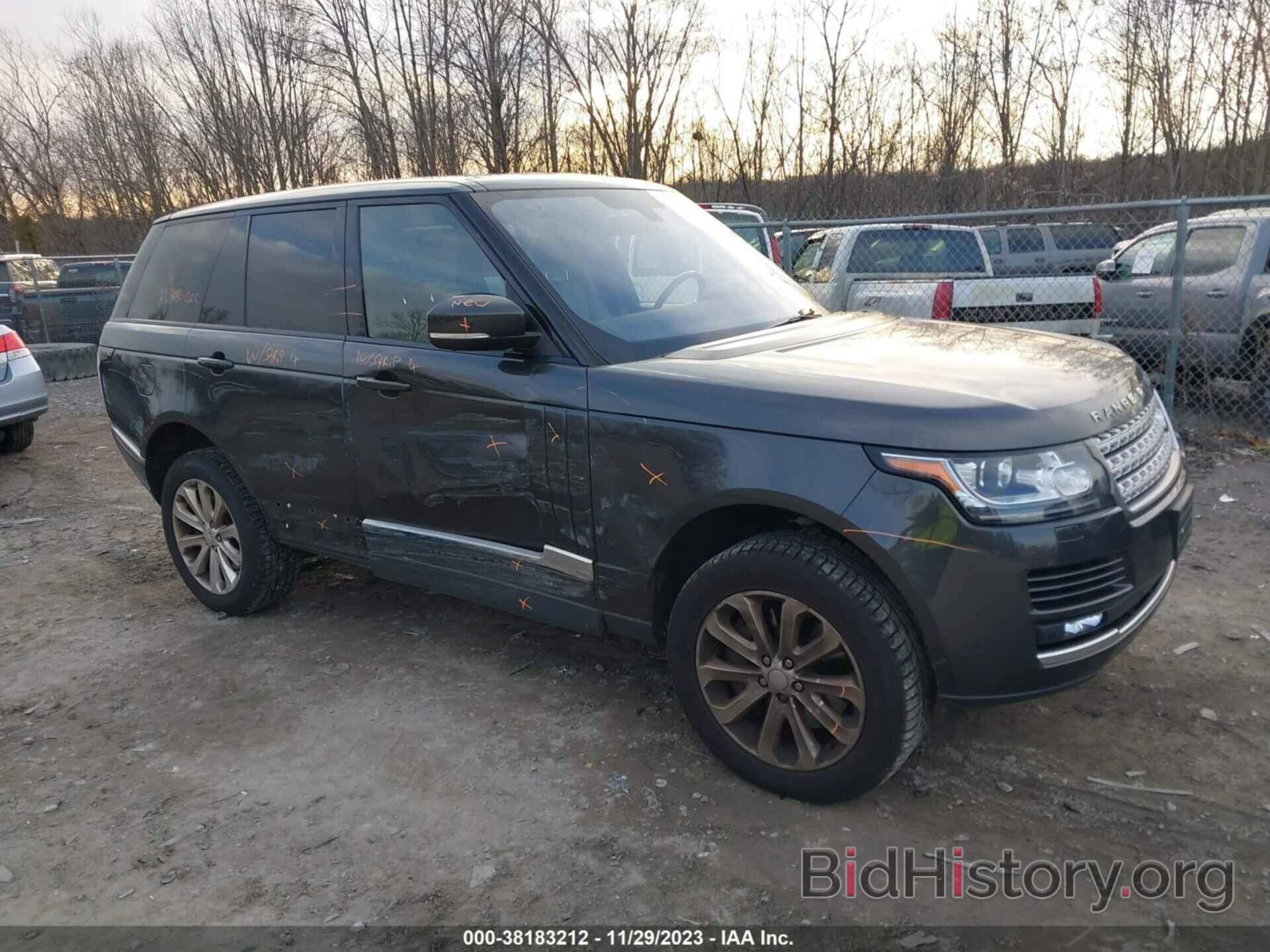 Фотография SALGS2PF4GA290139 - LAND ROVER RANGE ROVER 2016